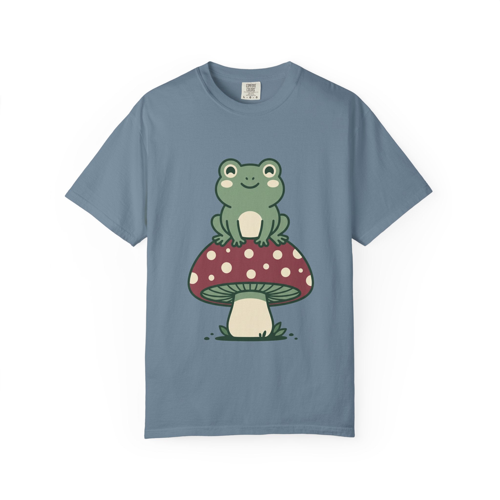Frog on a Mushroom Tee