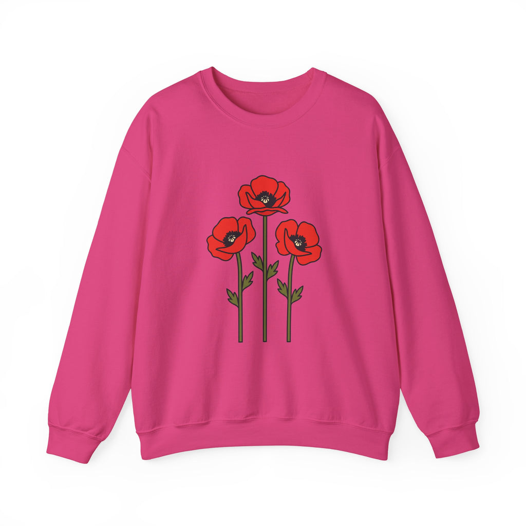 Bold Poppy Trio Crewneck