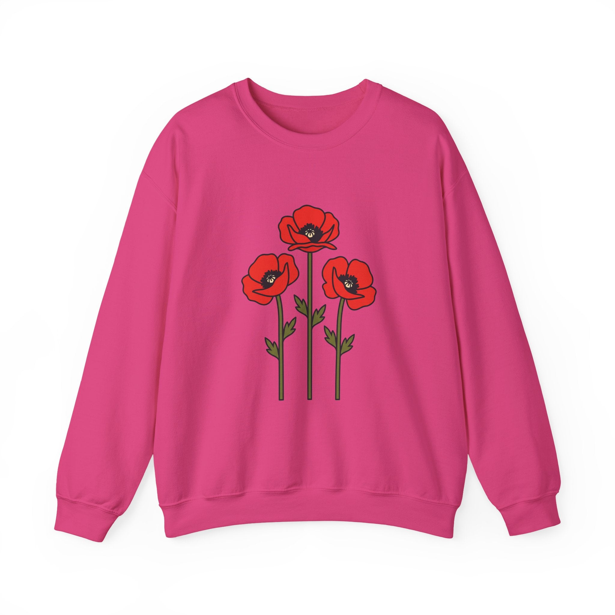 Bold Poppy Trio Crewneck