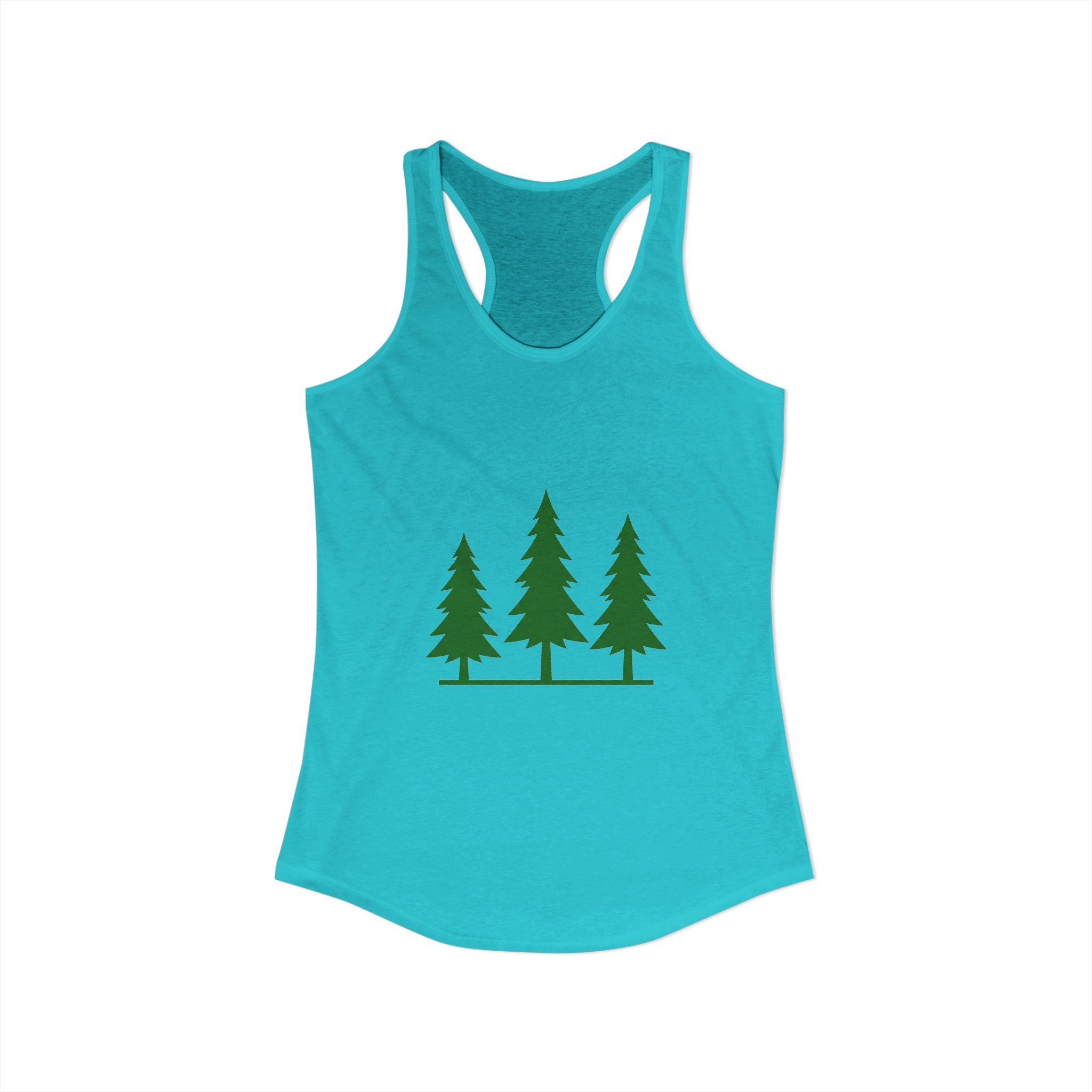 Pine Trio Silhouette Tank Top