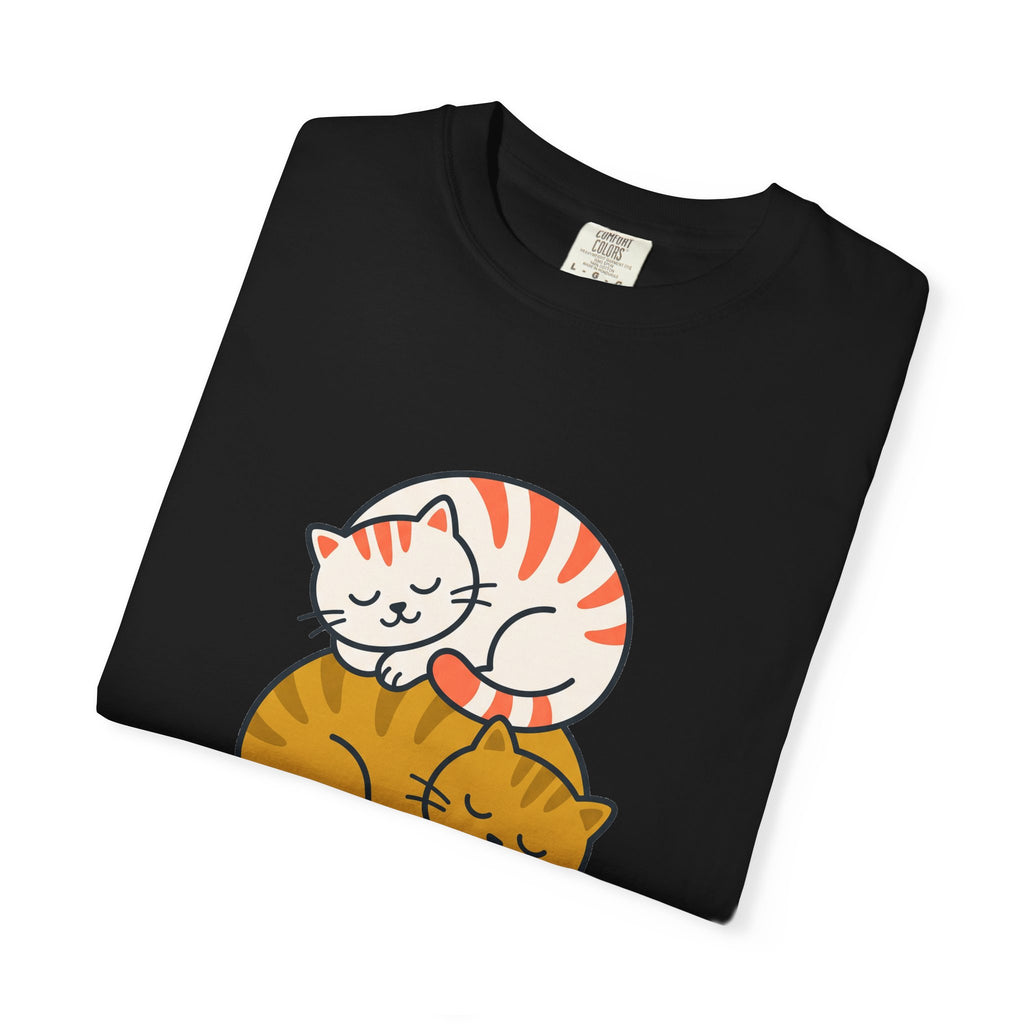Sleepy Cat Stack Tee