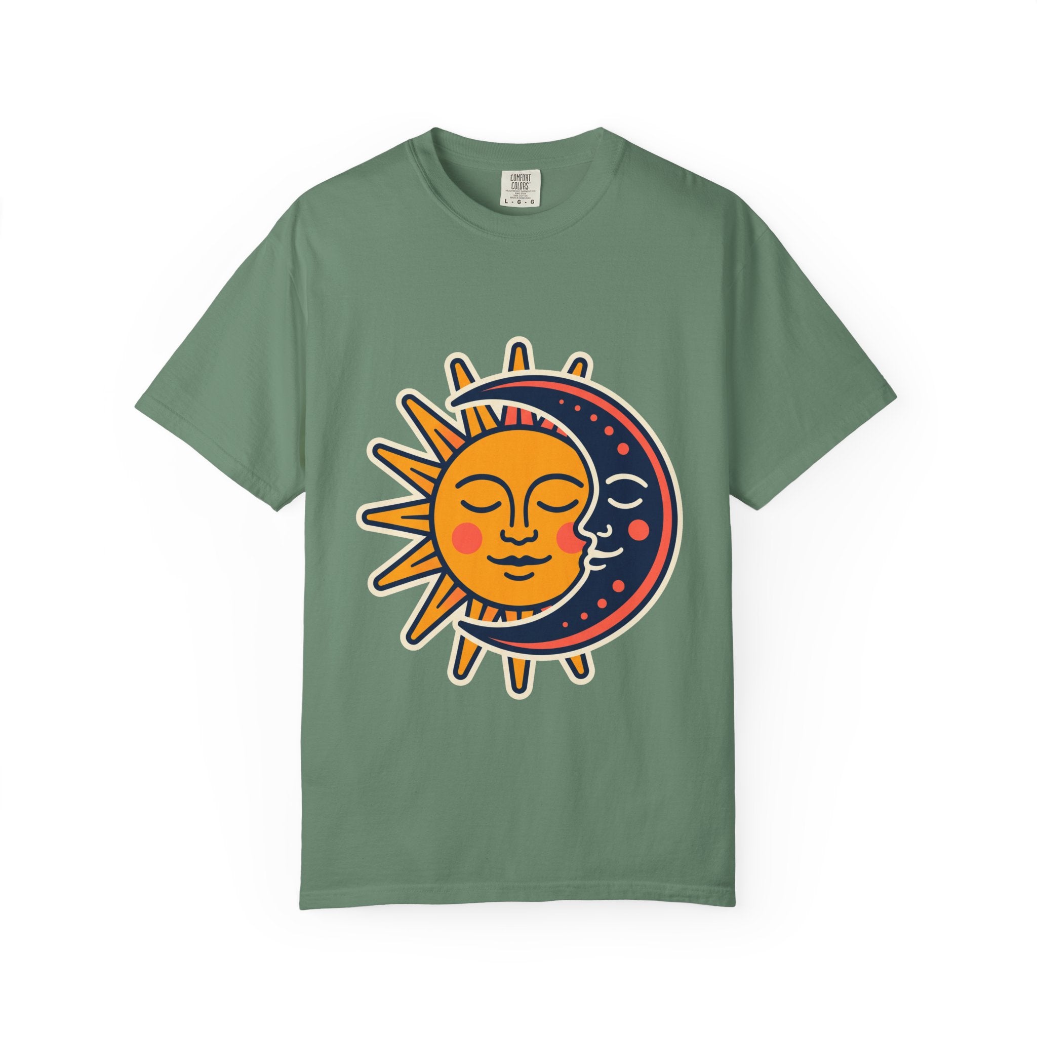 Sun Moon Faces Tee
