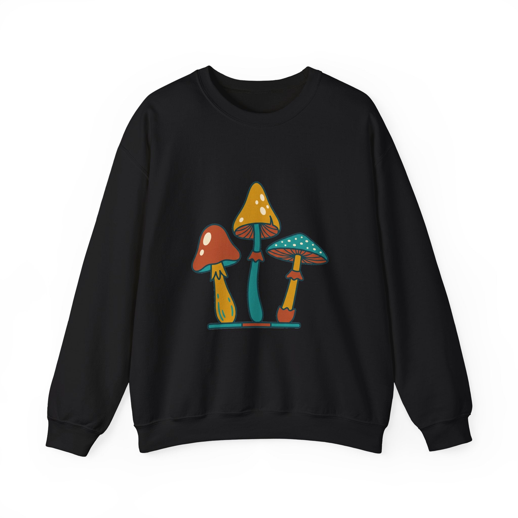 Mushroom Trio Botanical Crewneck