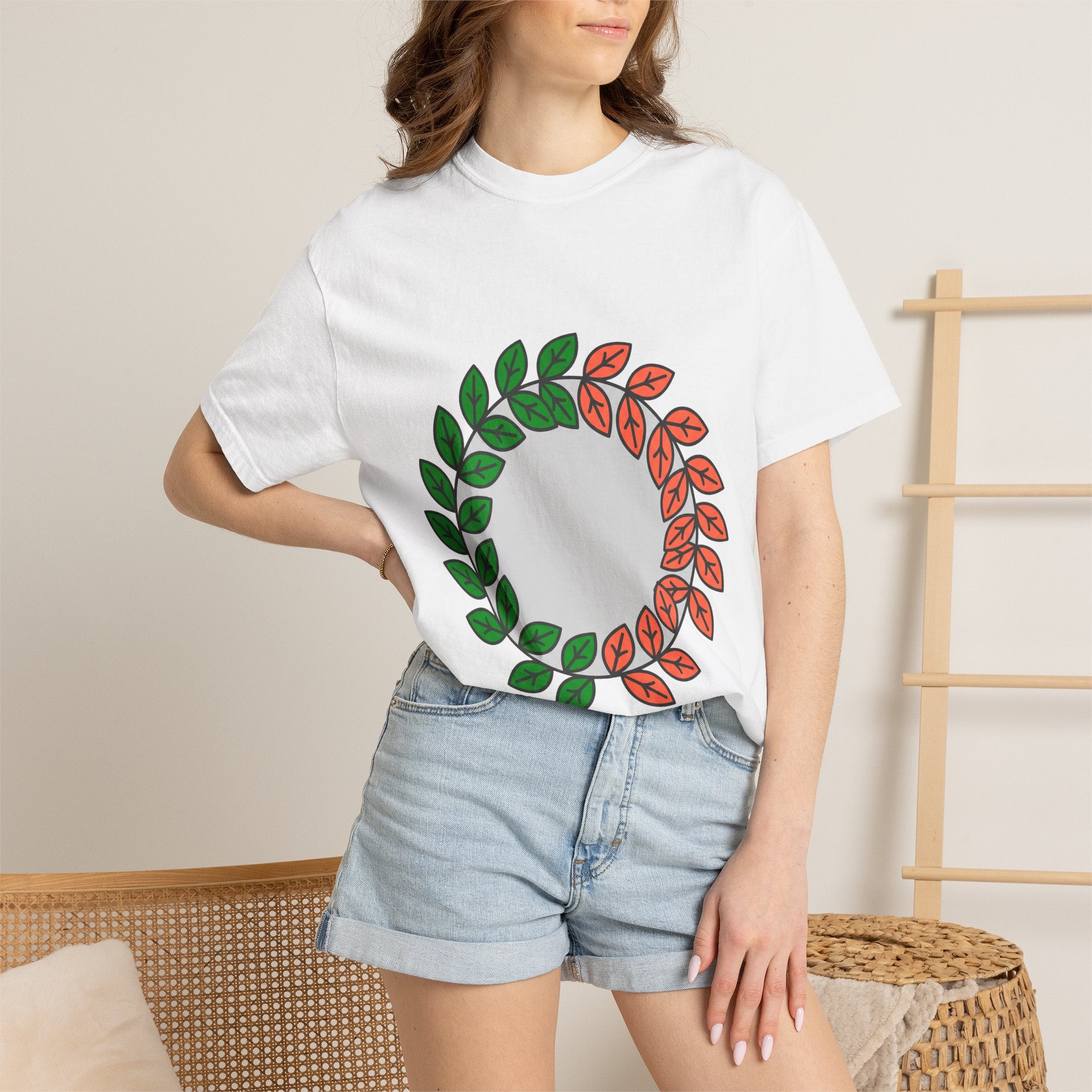 Leaf Wreath Tee