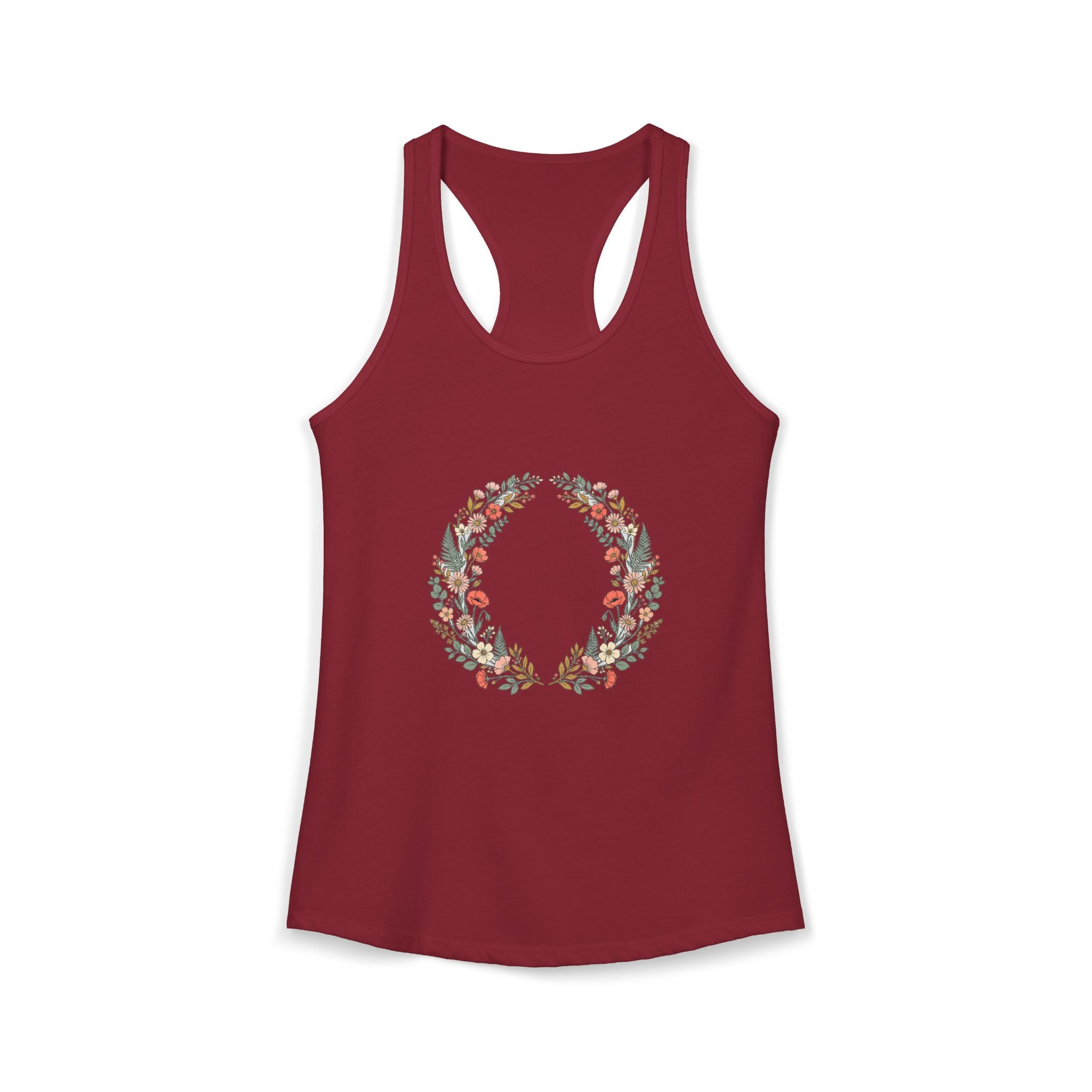 Pressed Flower Arch Tank Top