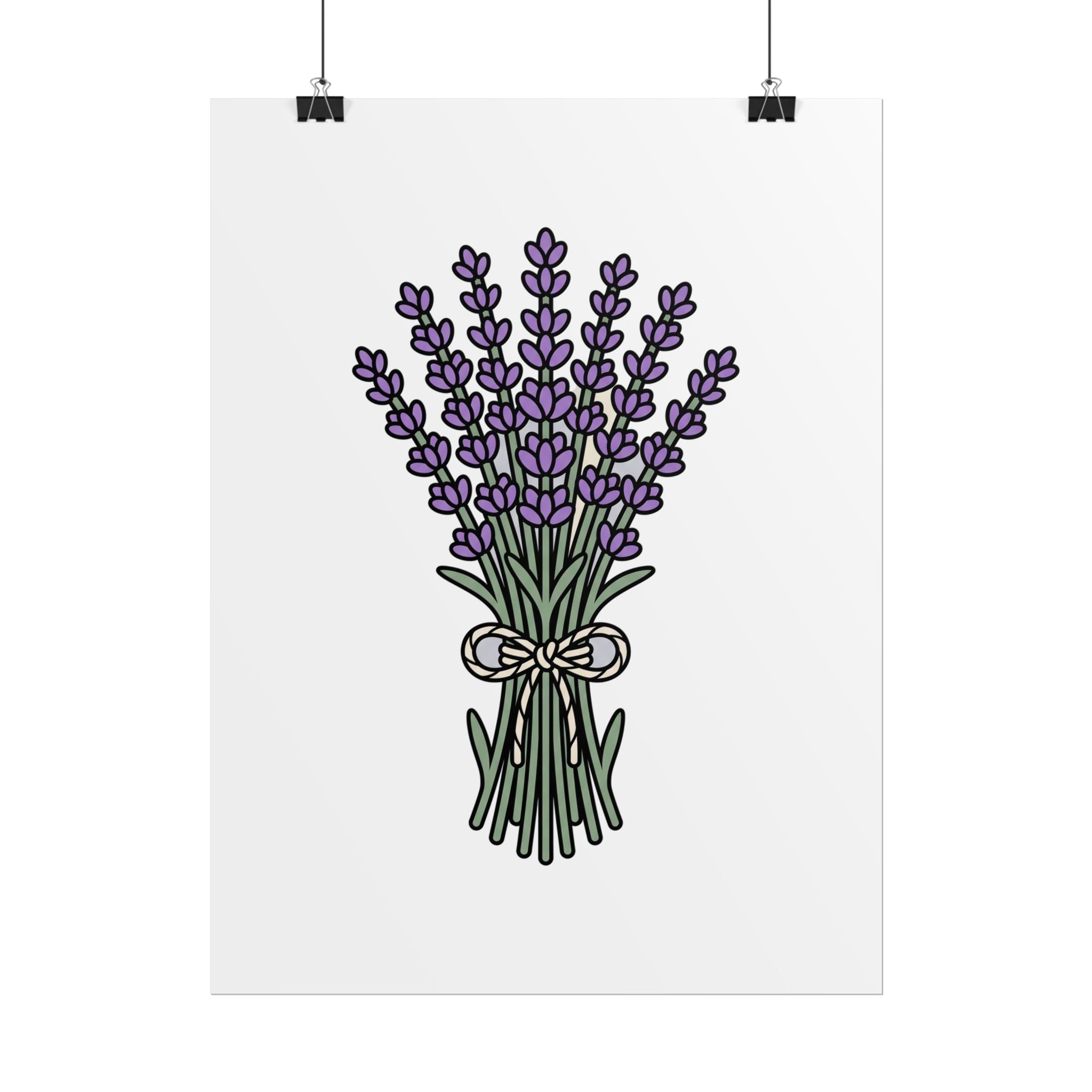 Lavender Bunch Poster