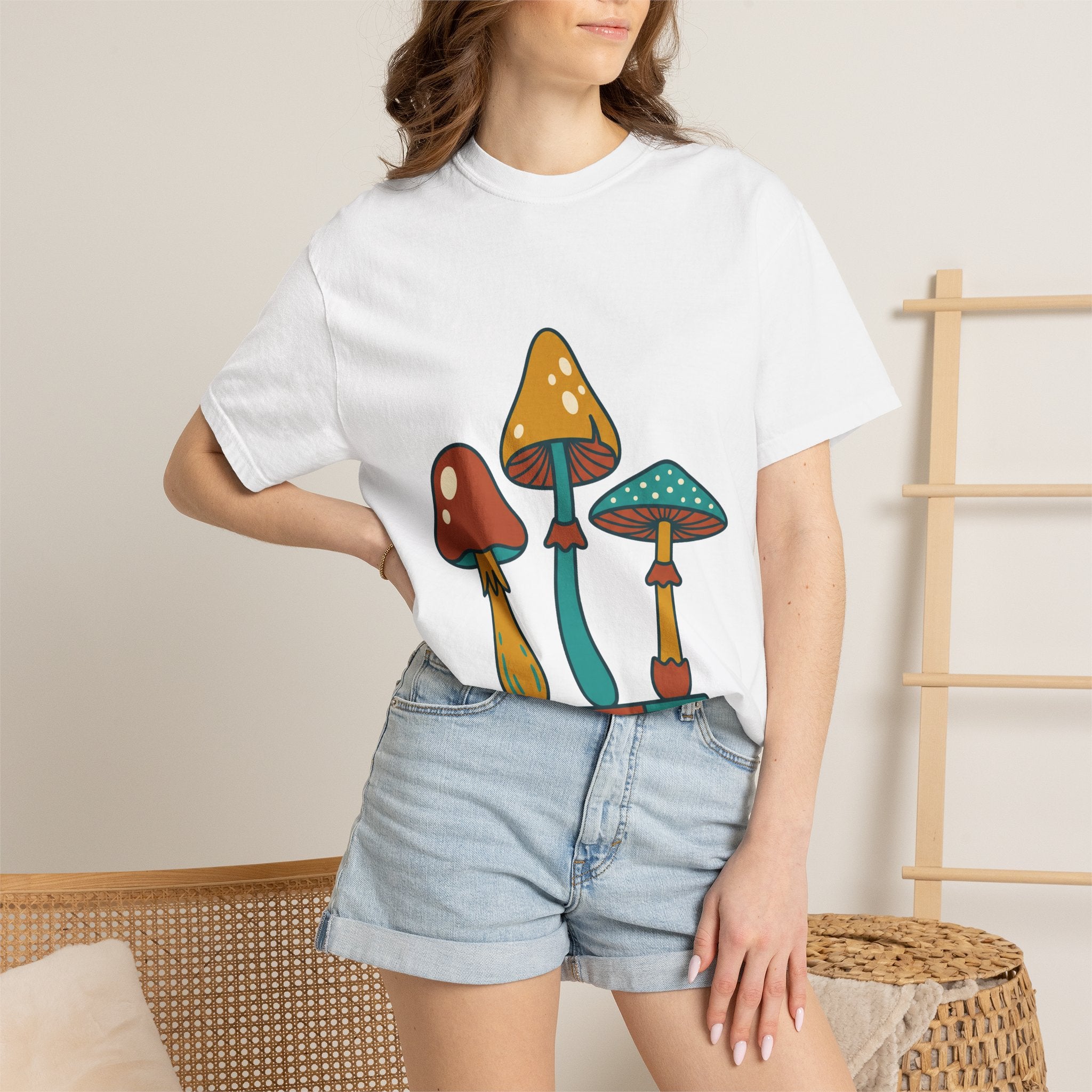 Mushroom Trio Botanical Tee