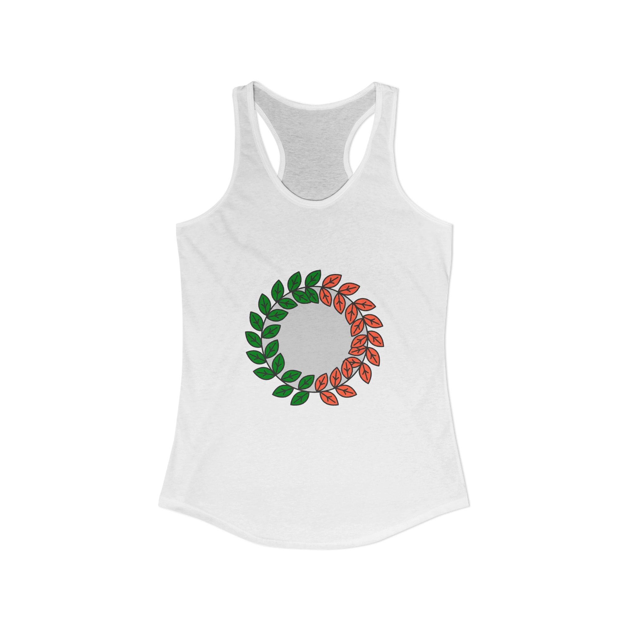 Leaf Wreath Tank Top