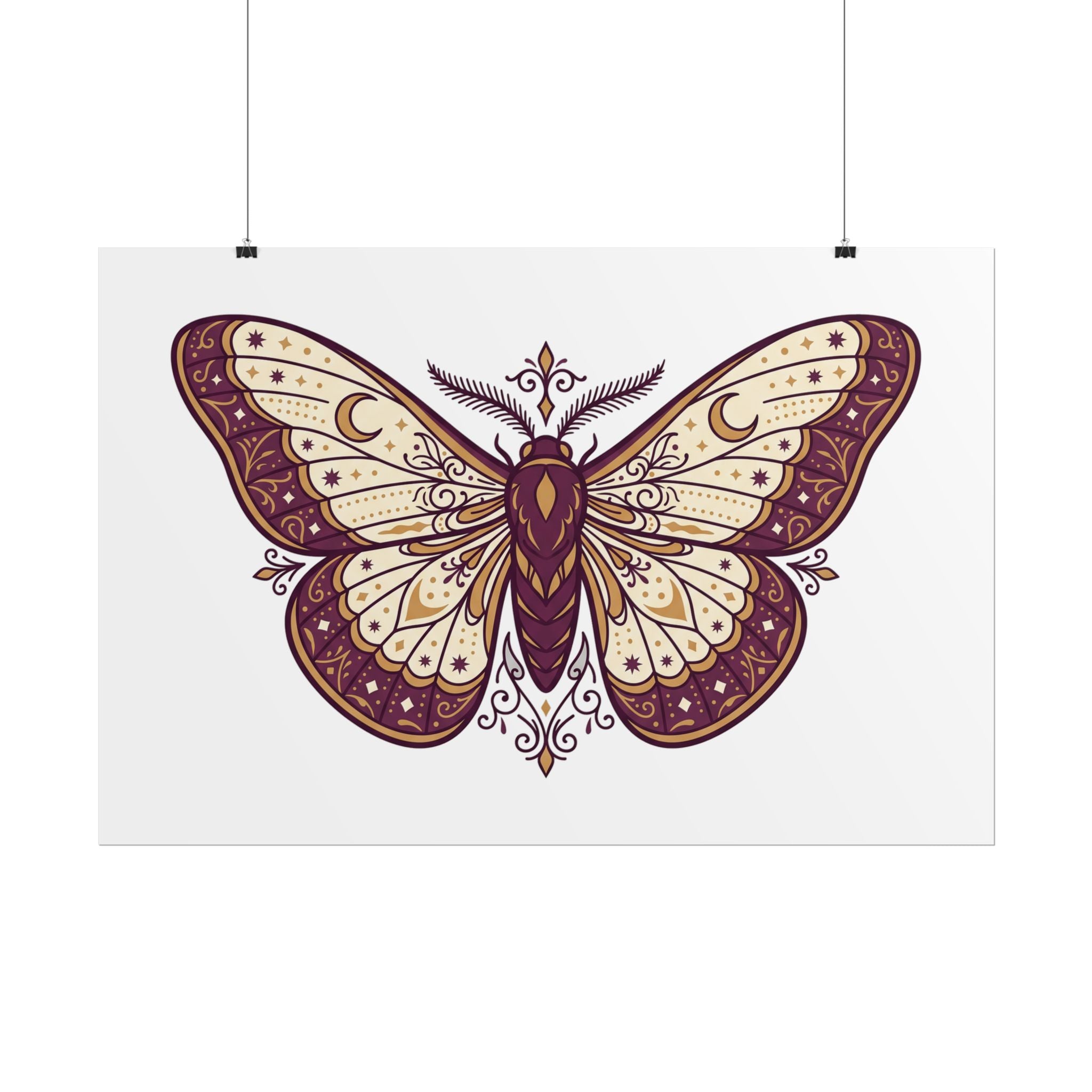 Celestial Moth Poster