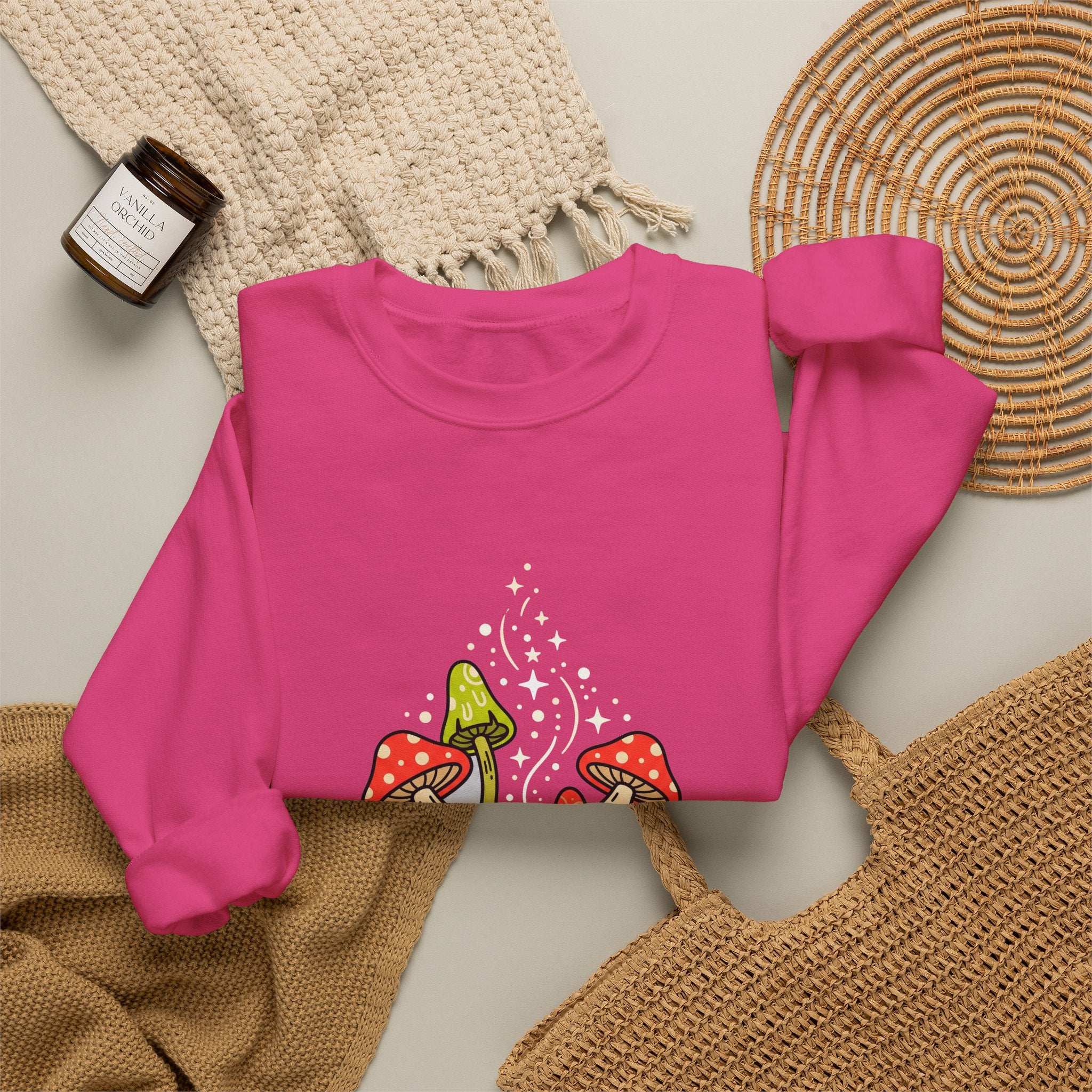 Witchy Mushroom Potion Crewneck