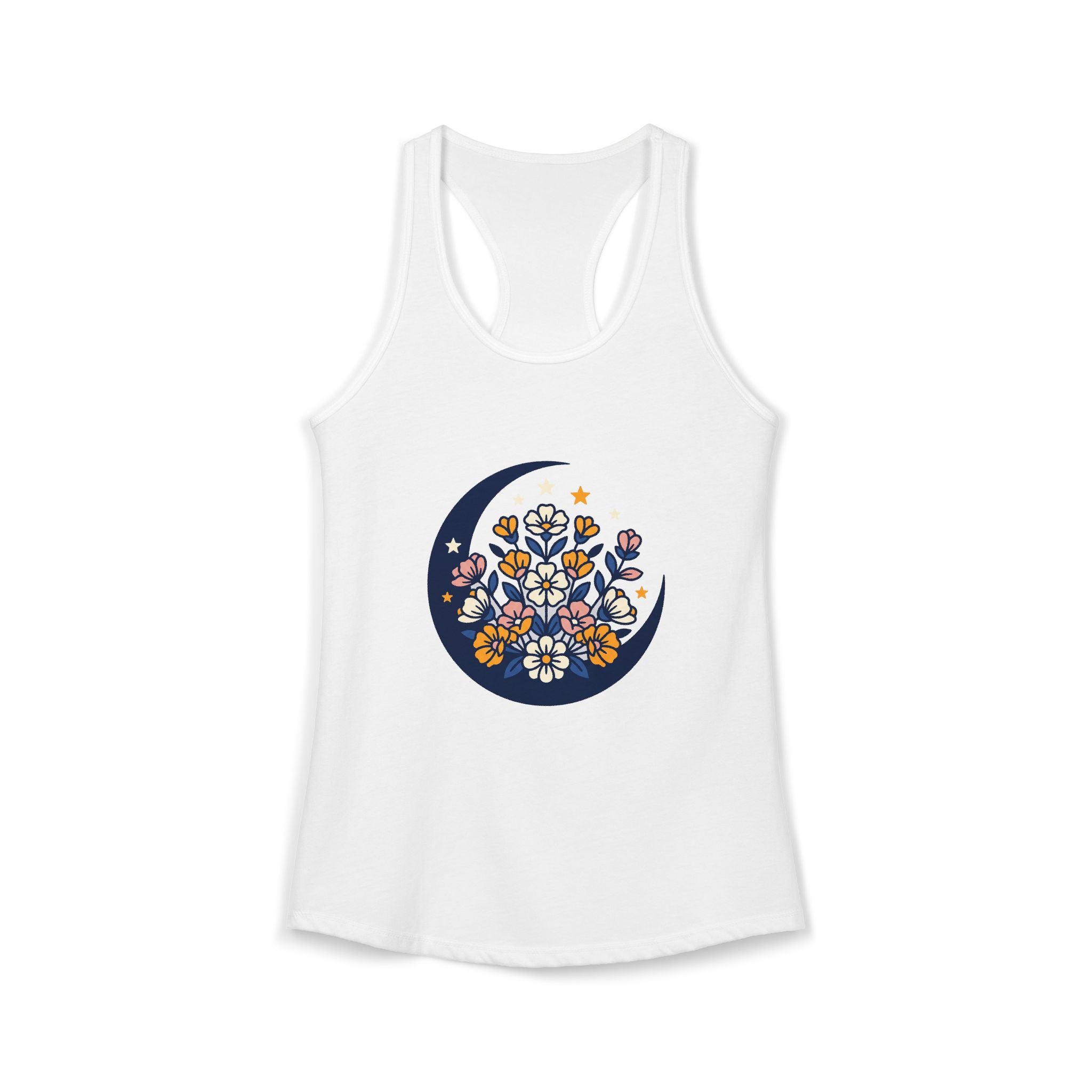Moonflower Crescent Tank Top