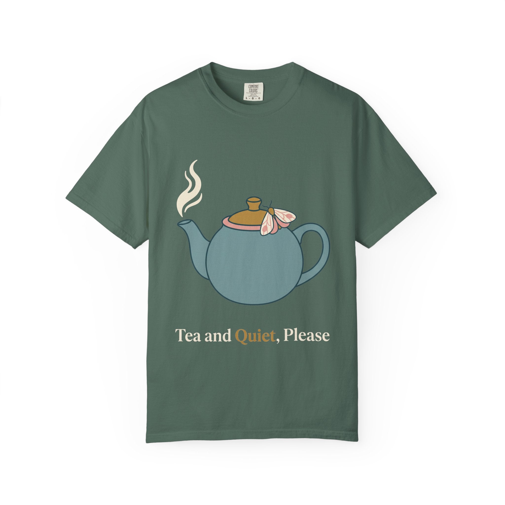 Tea and Quiet, Please Tee