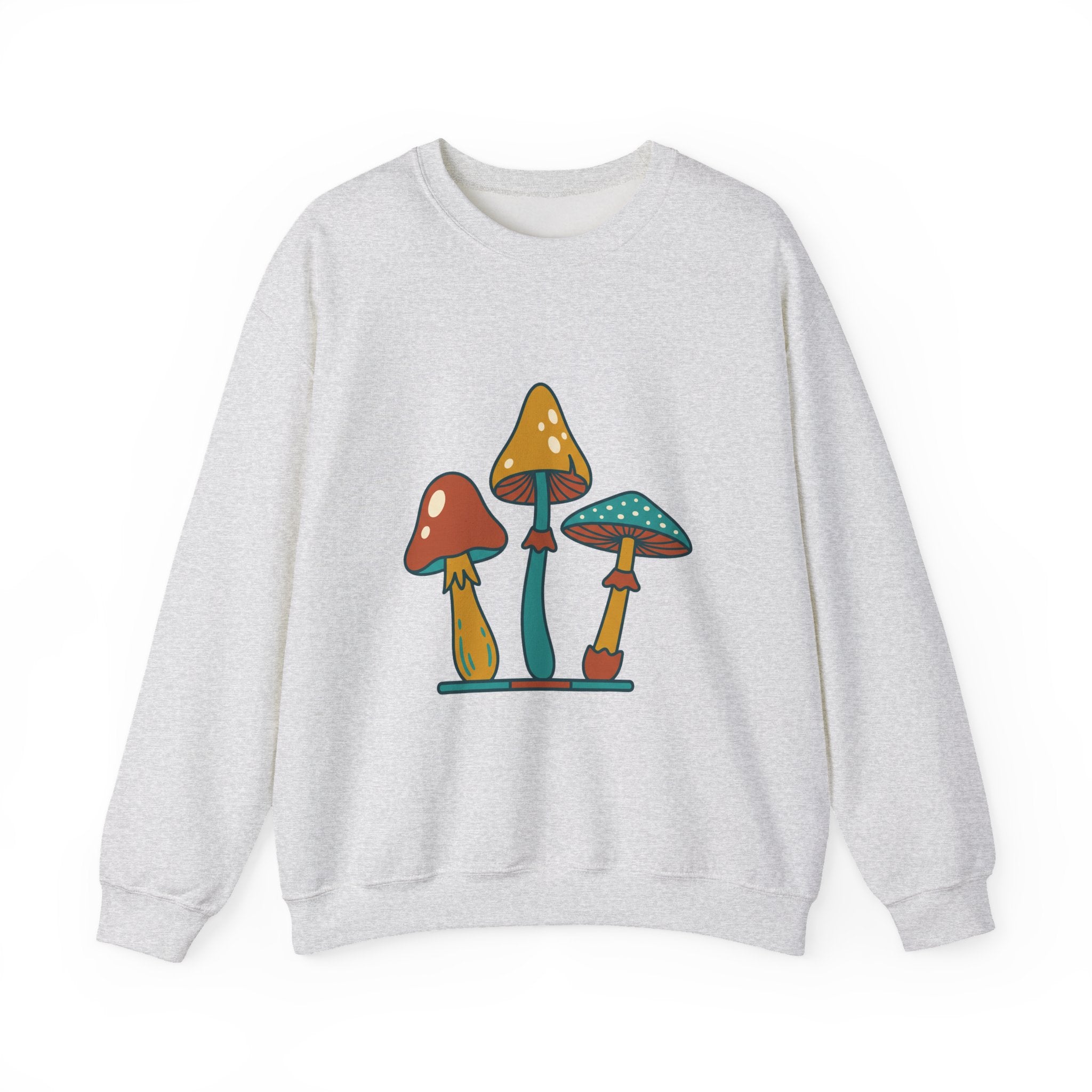 Mushroom Trio Botanical Crewneck
