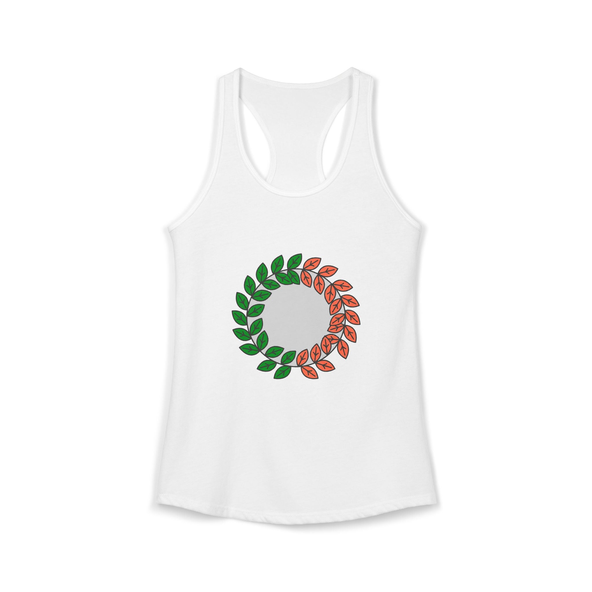 Leaf Wreath Tank Top
