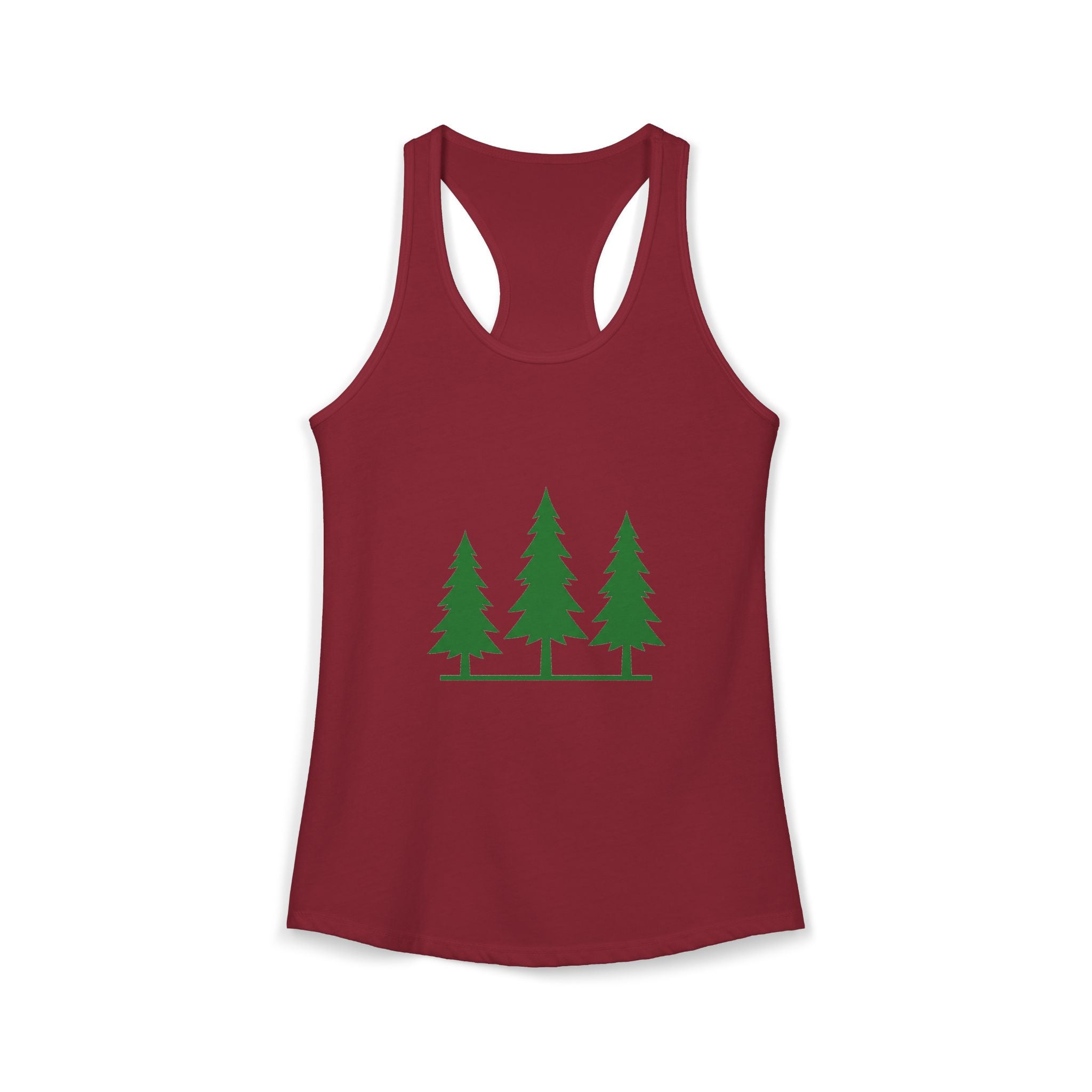 Pine Trio Silhouette Tank Top