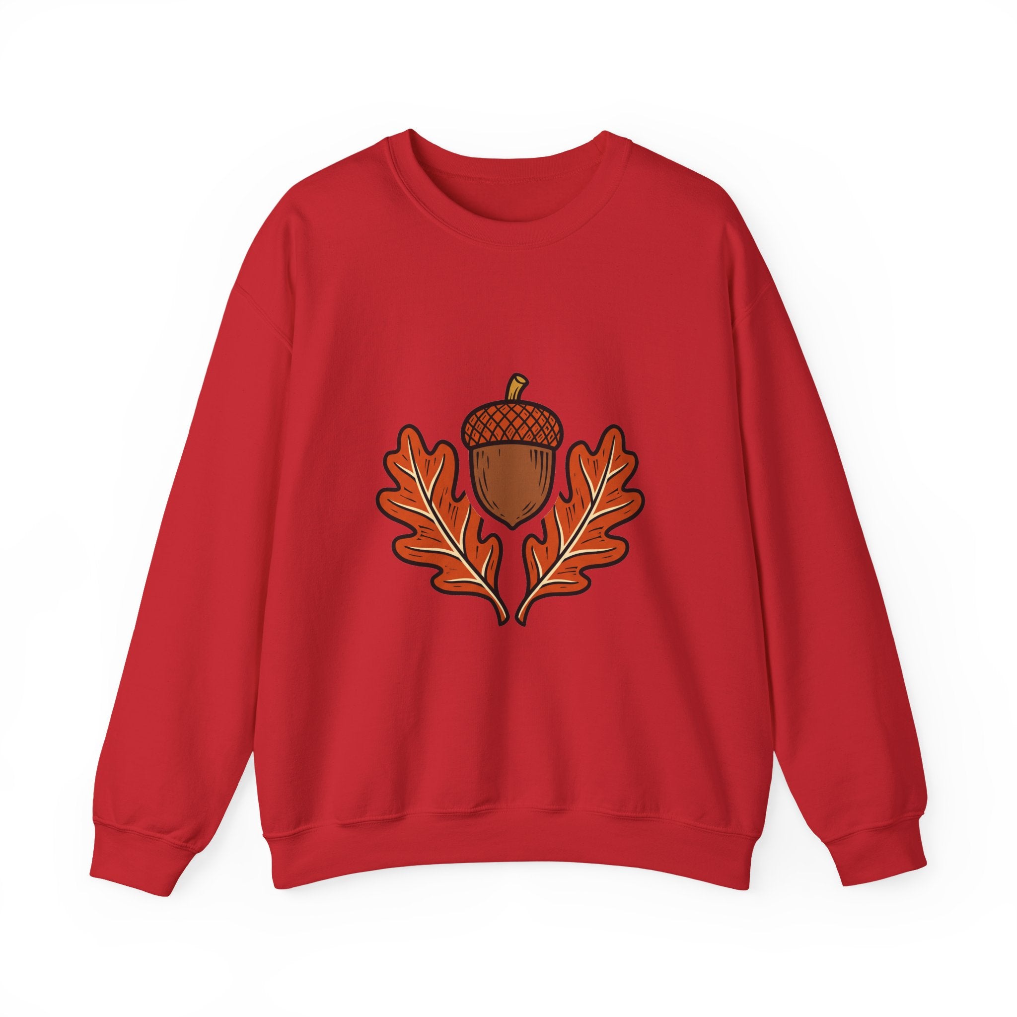 Acorn and Oak Leaf Crewneck