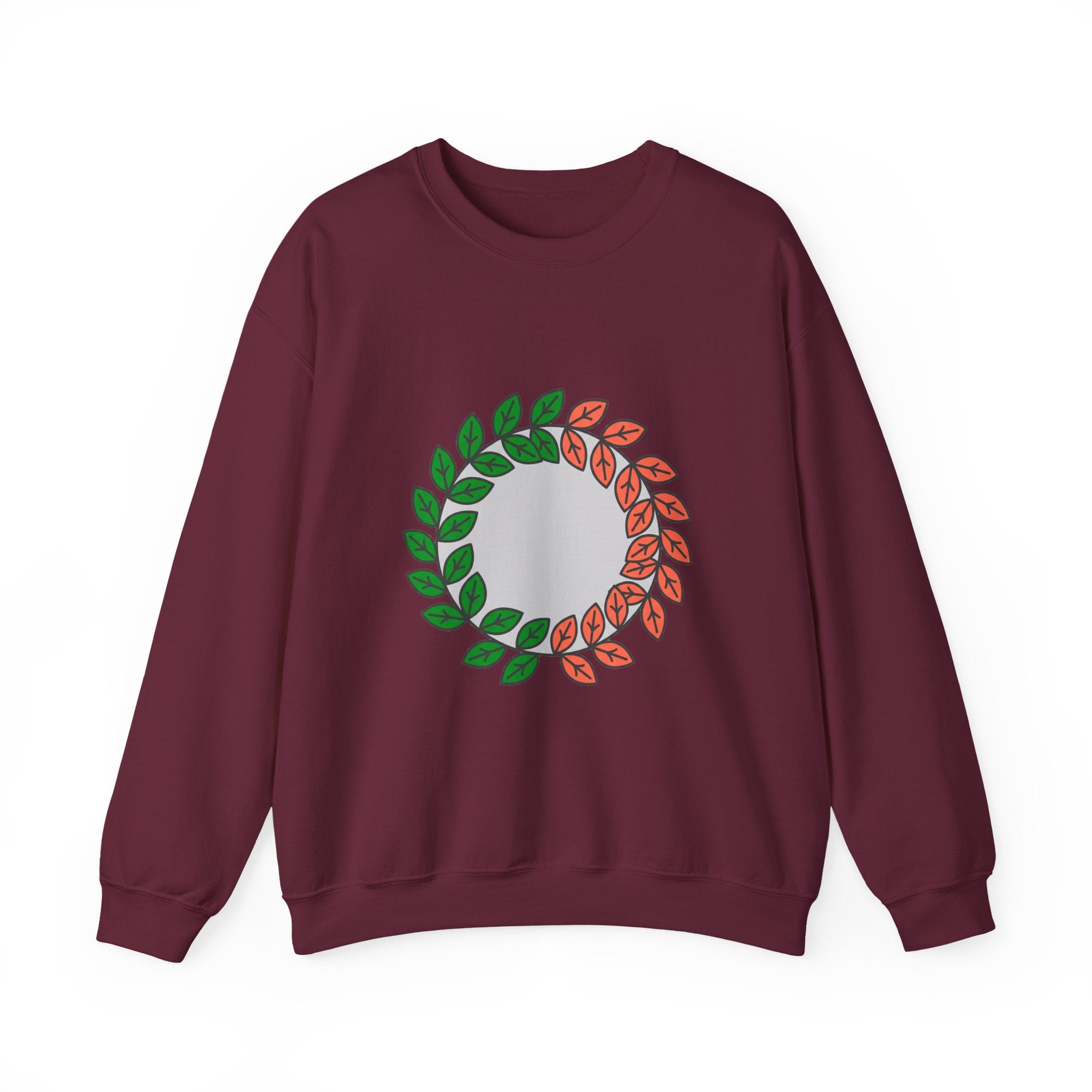Leaf Wreath Crewneck