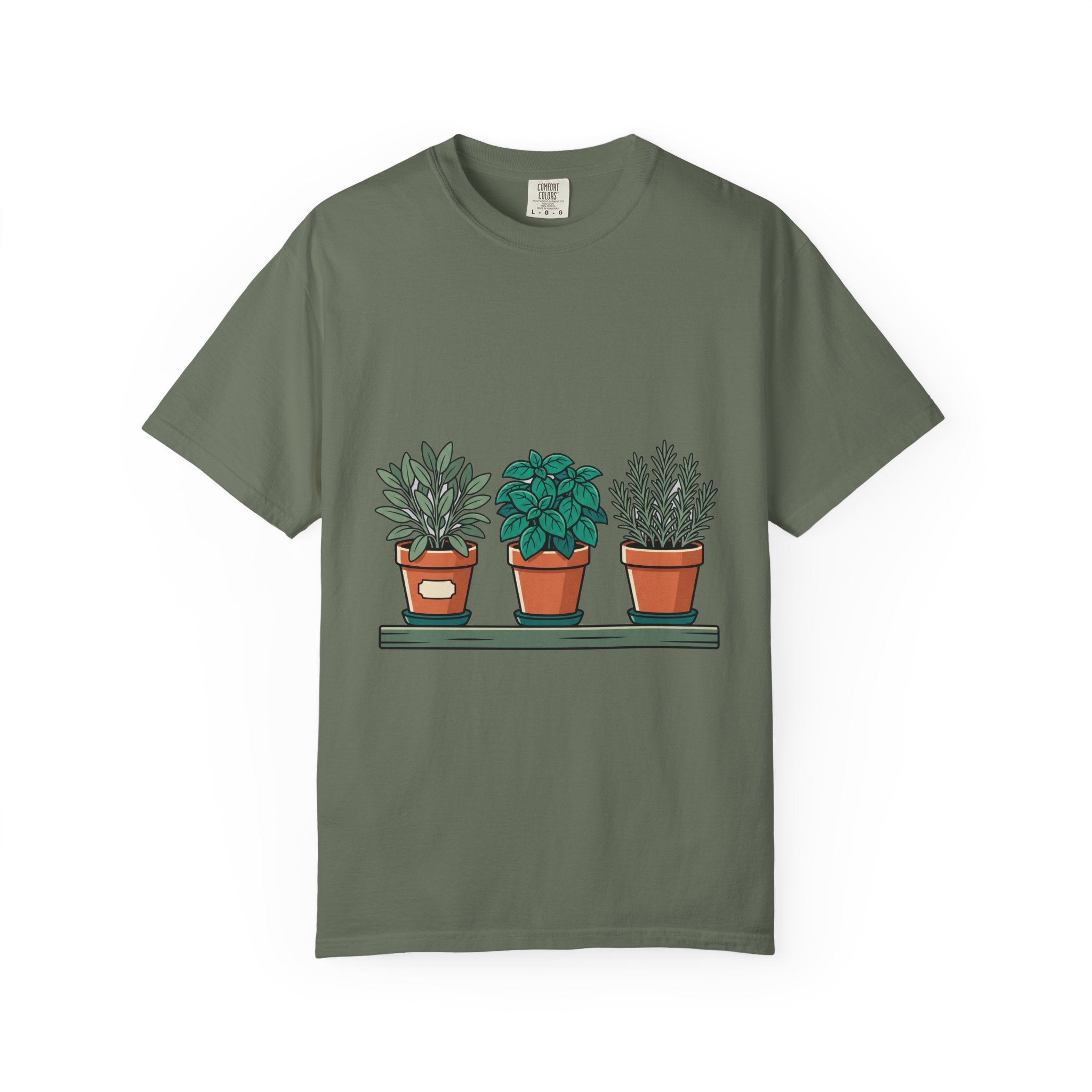 Cottage Window Herbs Tee
