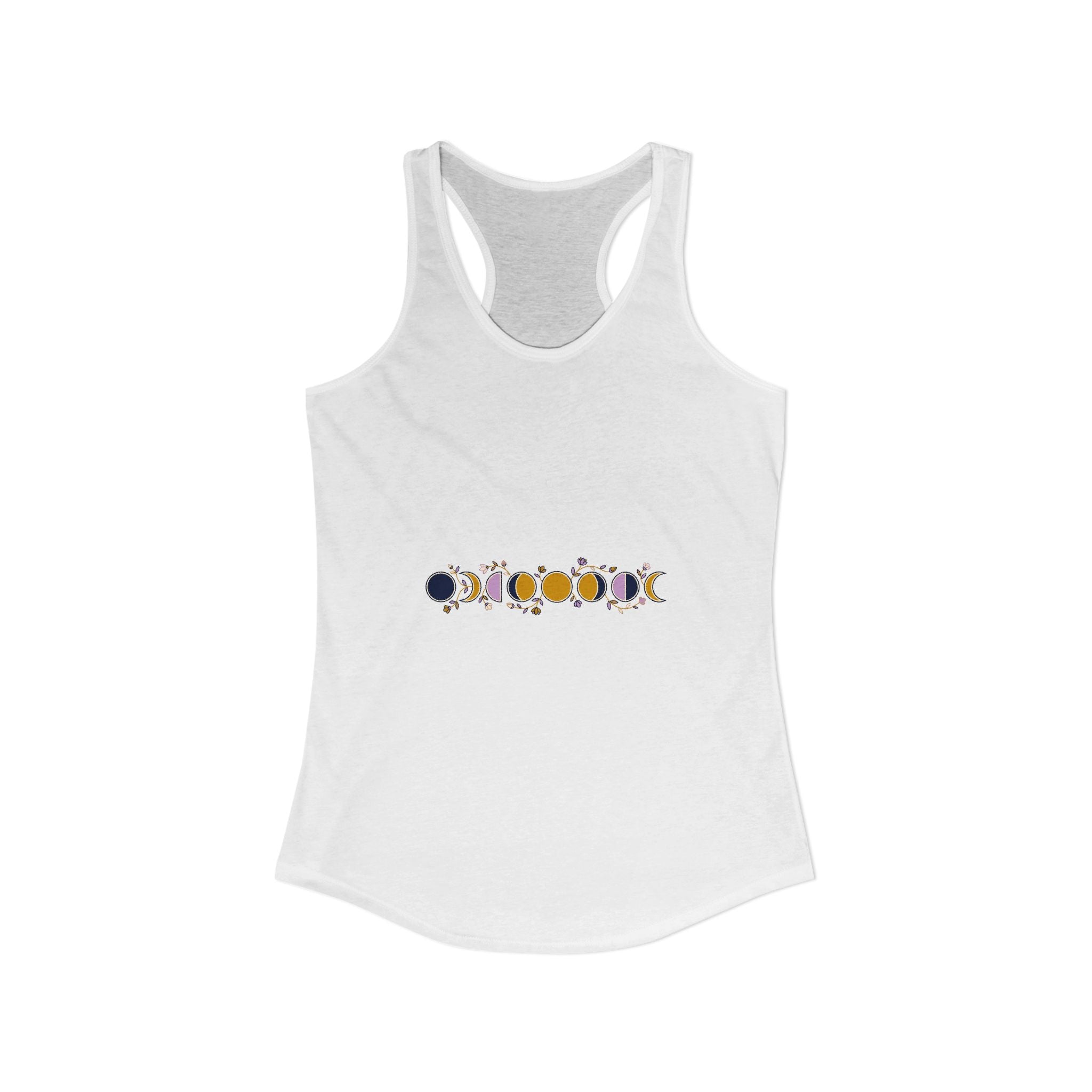 Moon Phases Botanical Tank Top