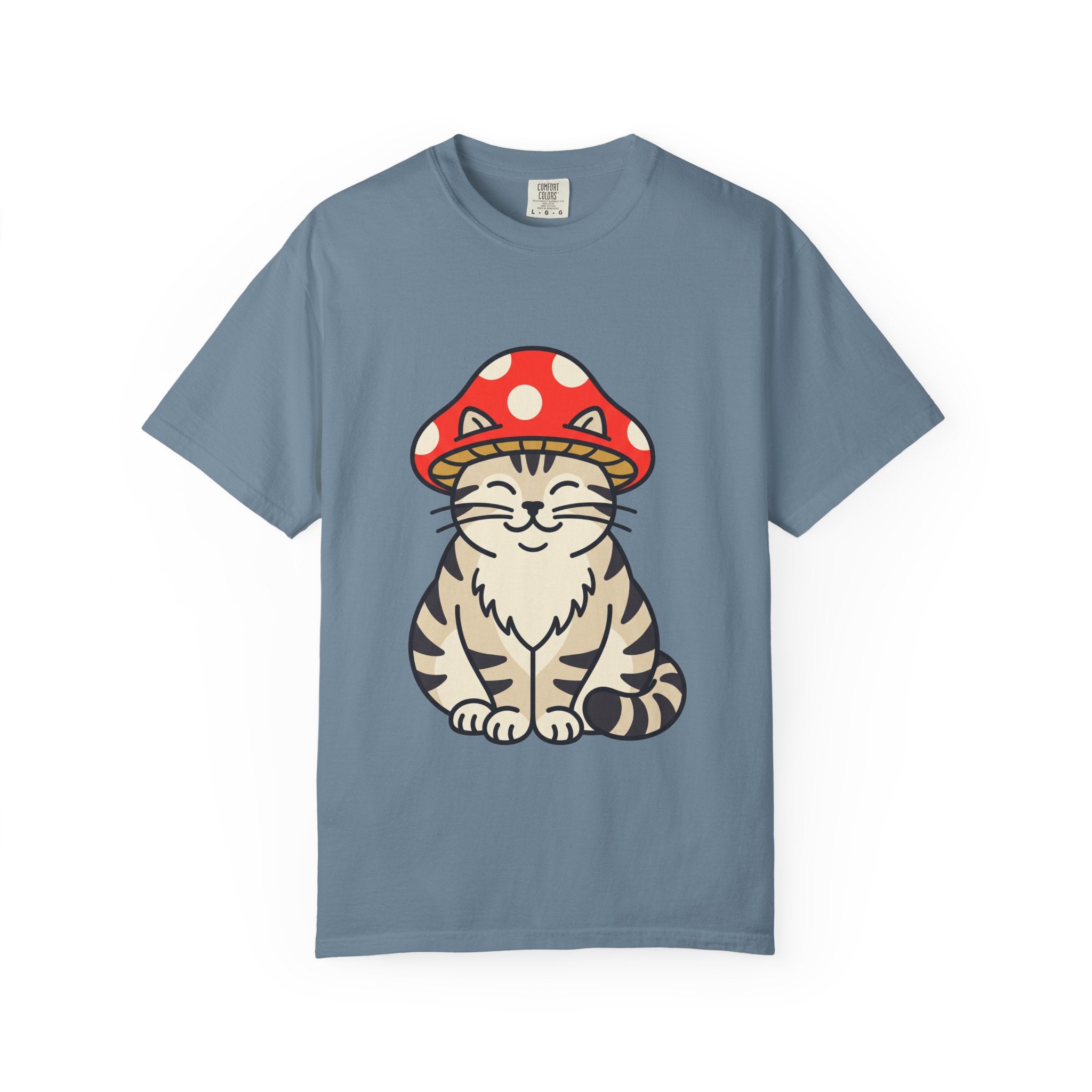 Mushroom Cat Tee