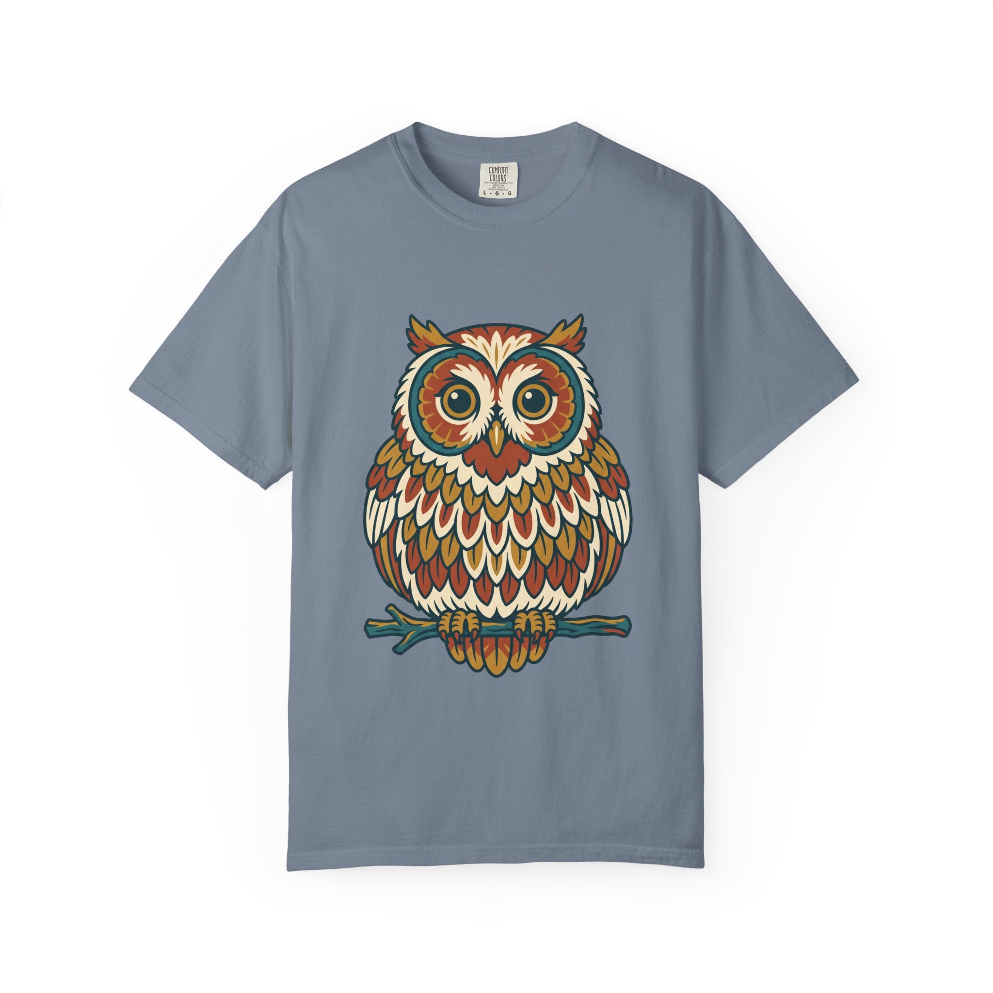 Round Owl Tee