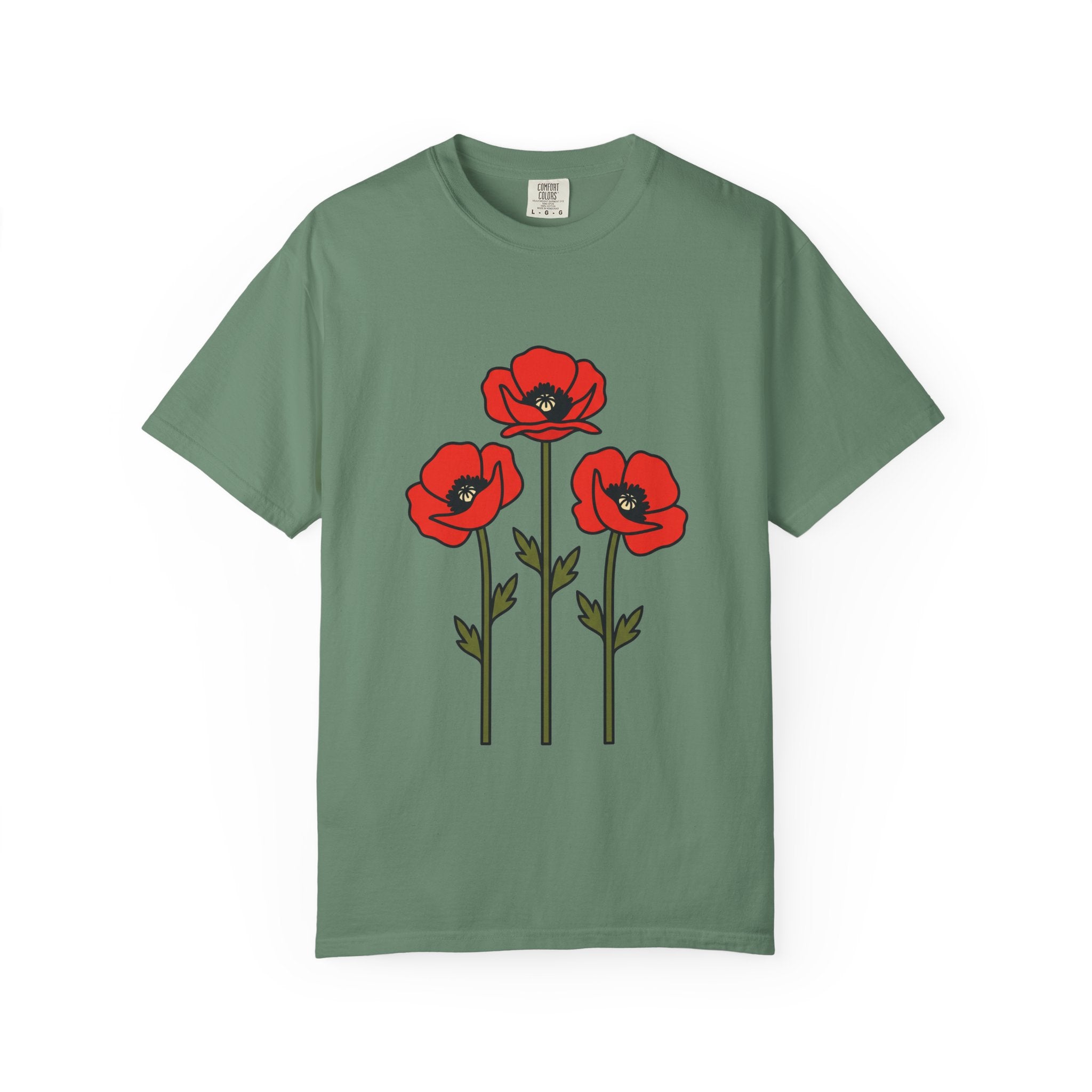 Bold Poppy Trio Tee