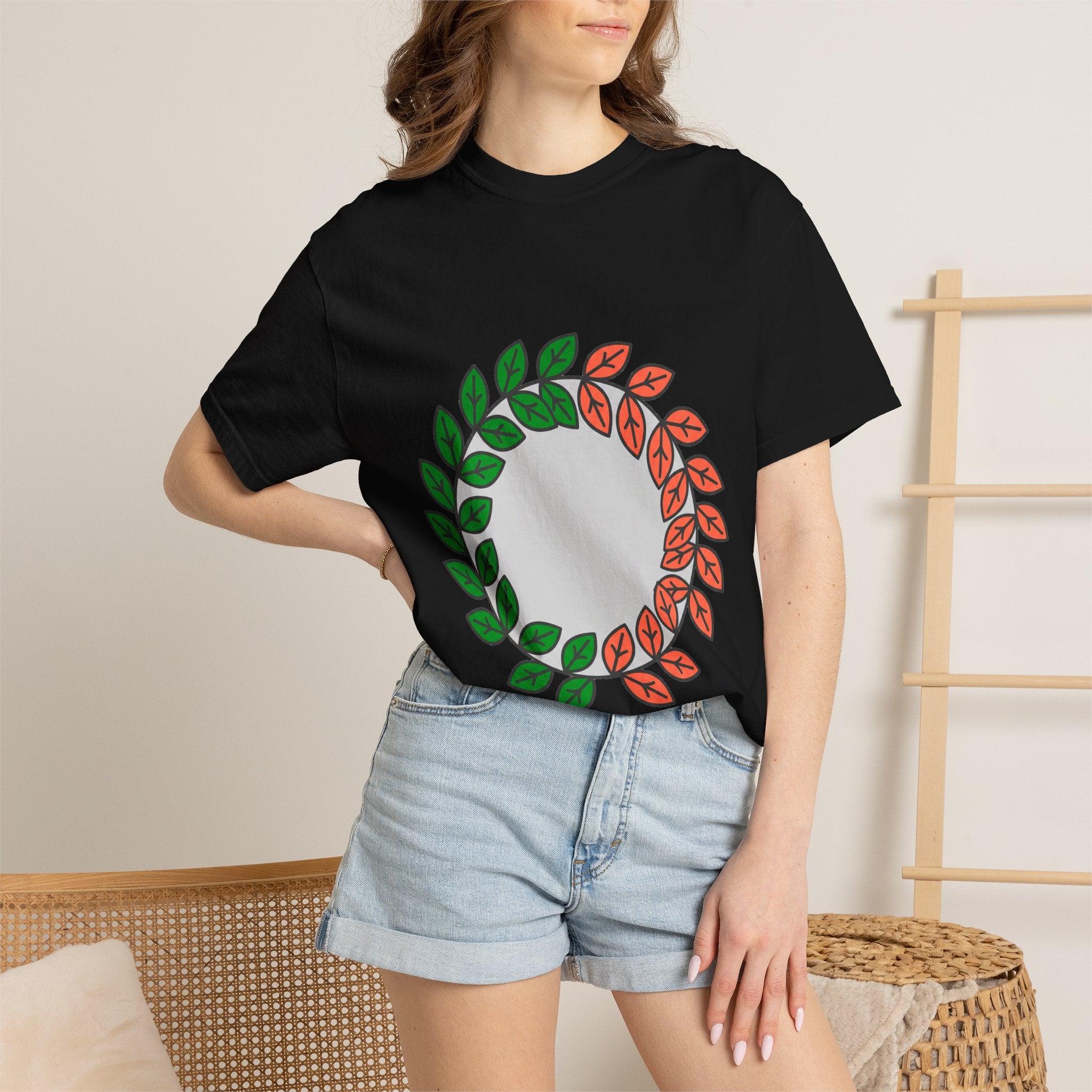 Leaf Wreath Tee