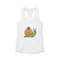 Snail with Flower Shell Tank Top