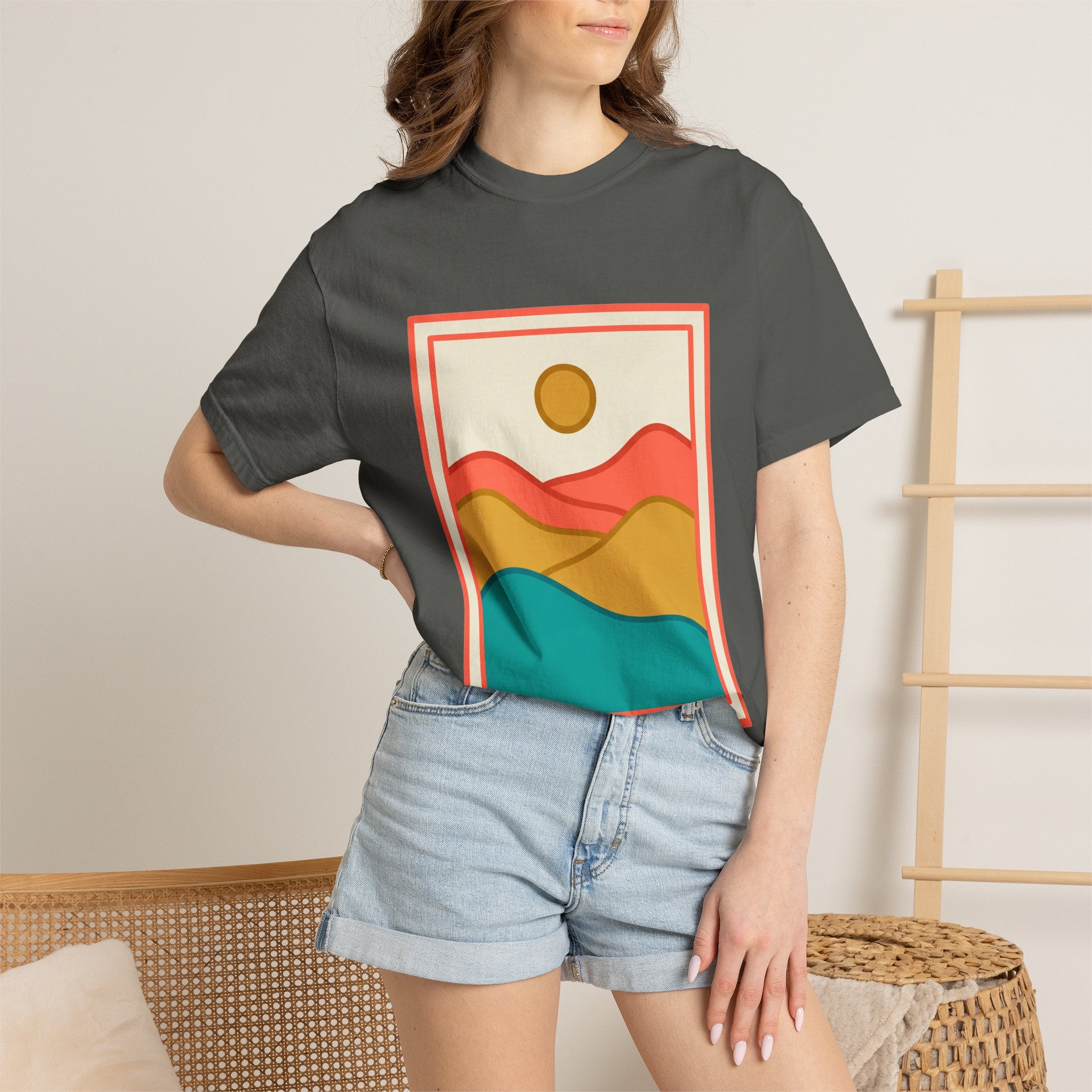 Layered Hills Line Tee