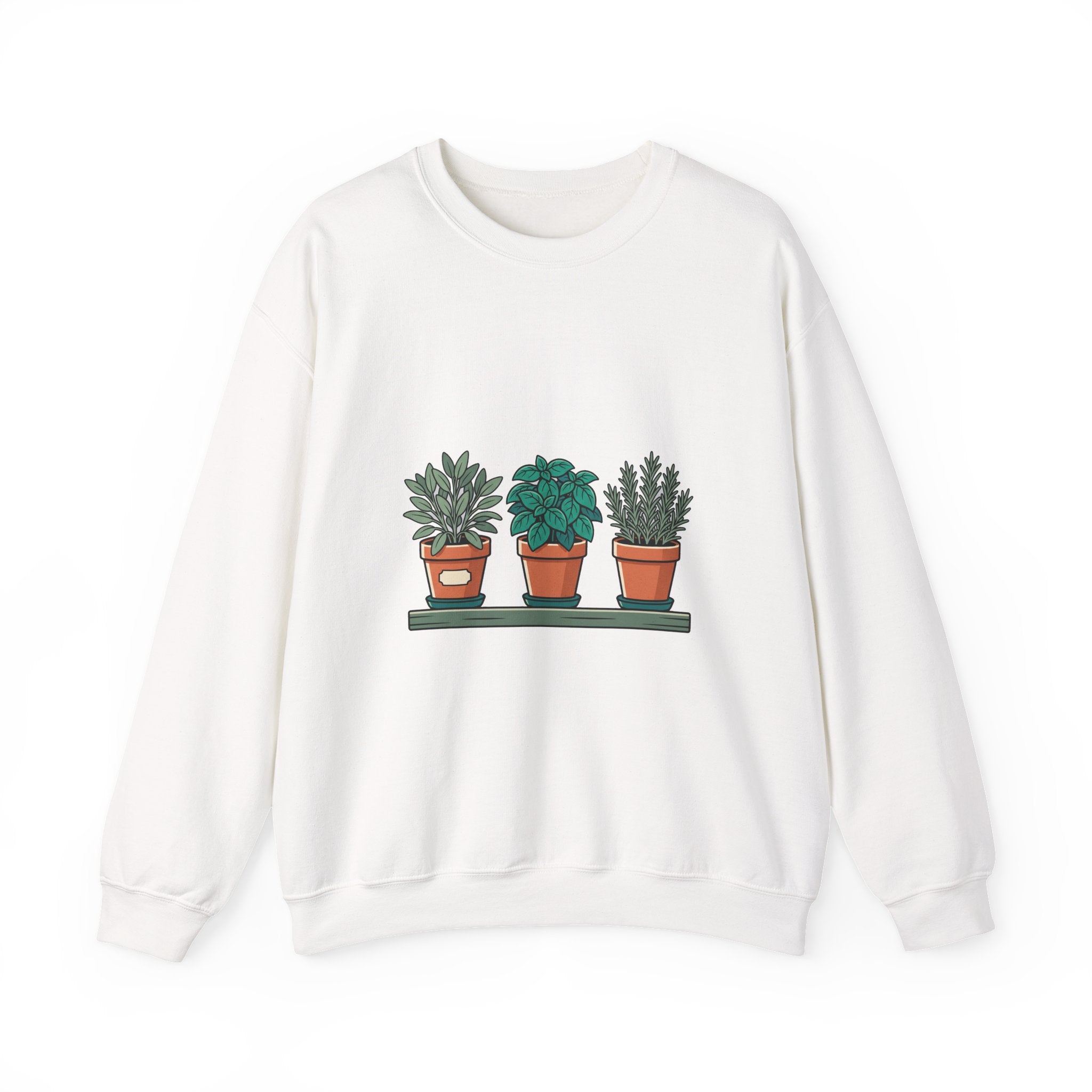 Cottage Window Herbs Crewneck
