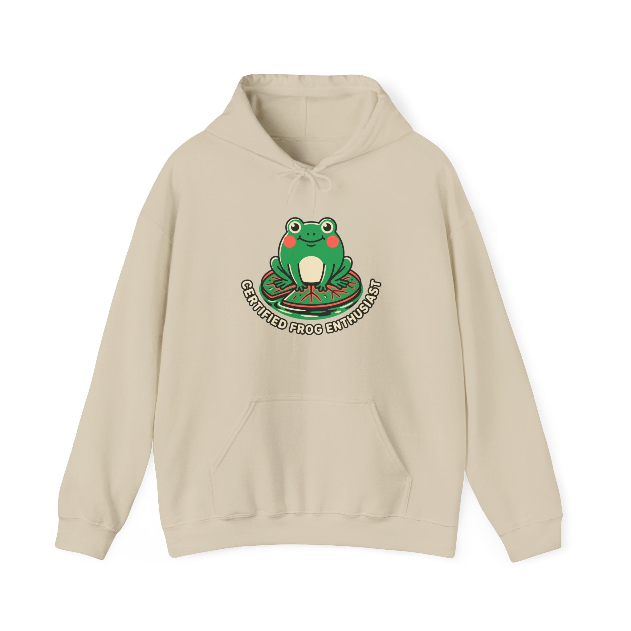 Certified Frog Enthusiast Hoodie