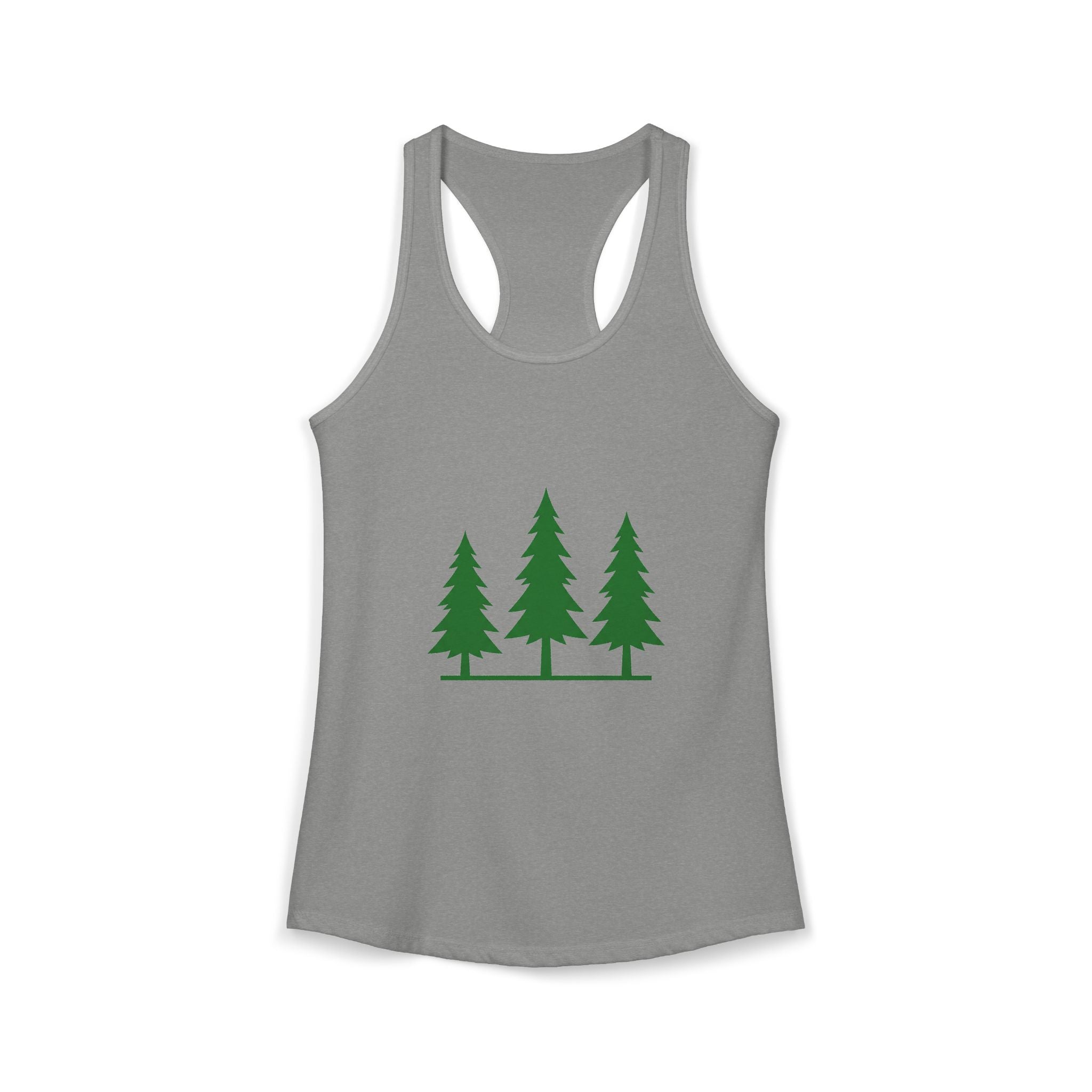 Pine Trio Silhouette Tank Top