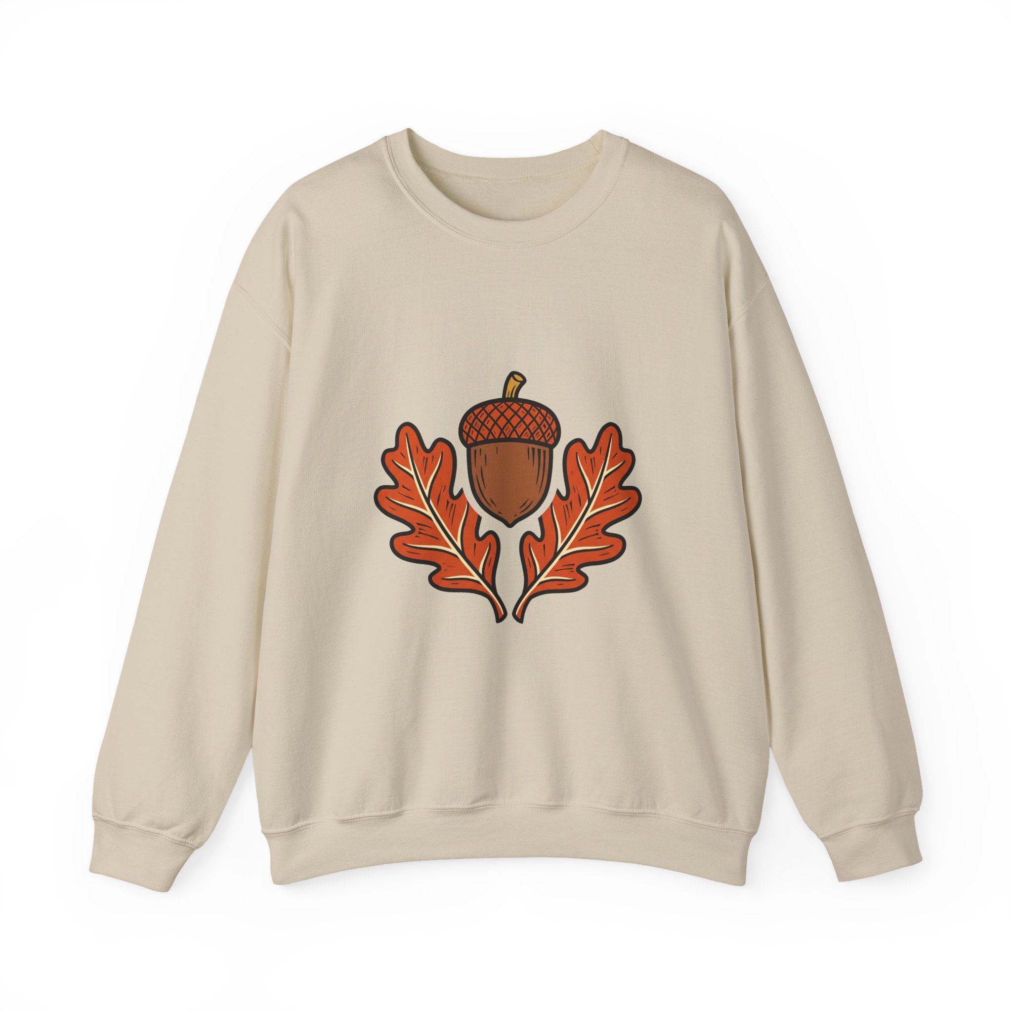 Acorn and Oak Leaf Crewneck