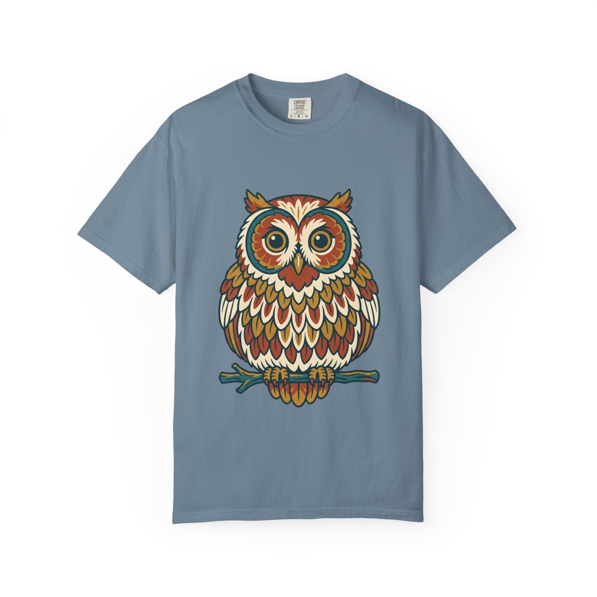Round Owl Tee
