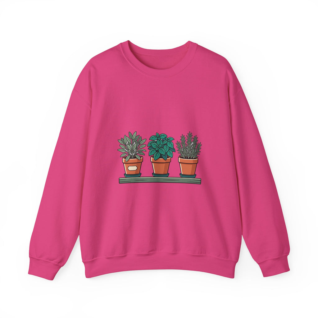 Cottage Window Herbs Crewneck