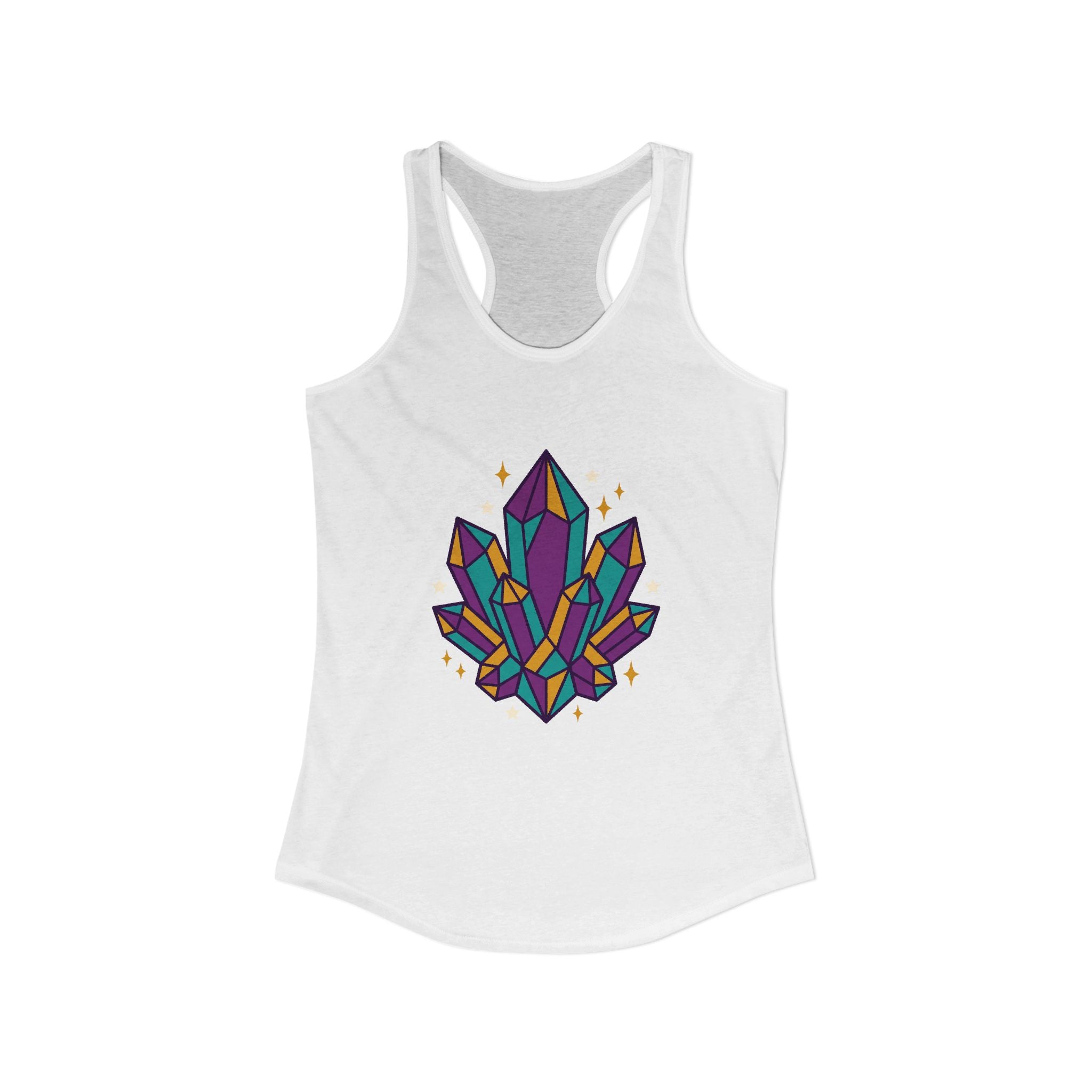 Crystal Cluster Sparkle Tank Top