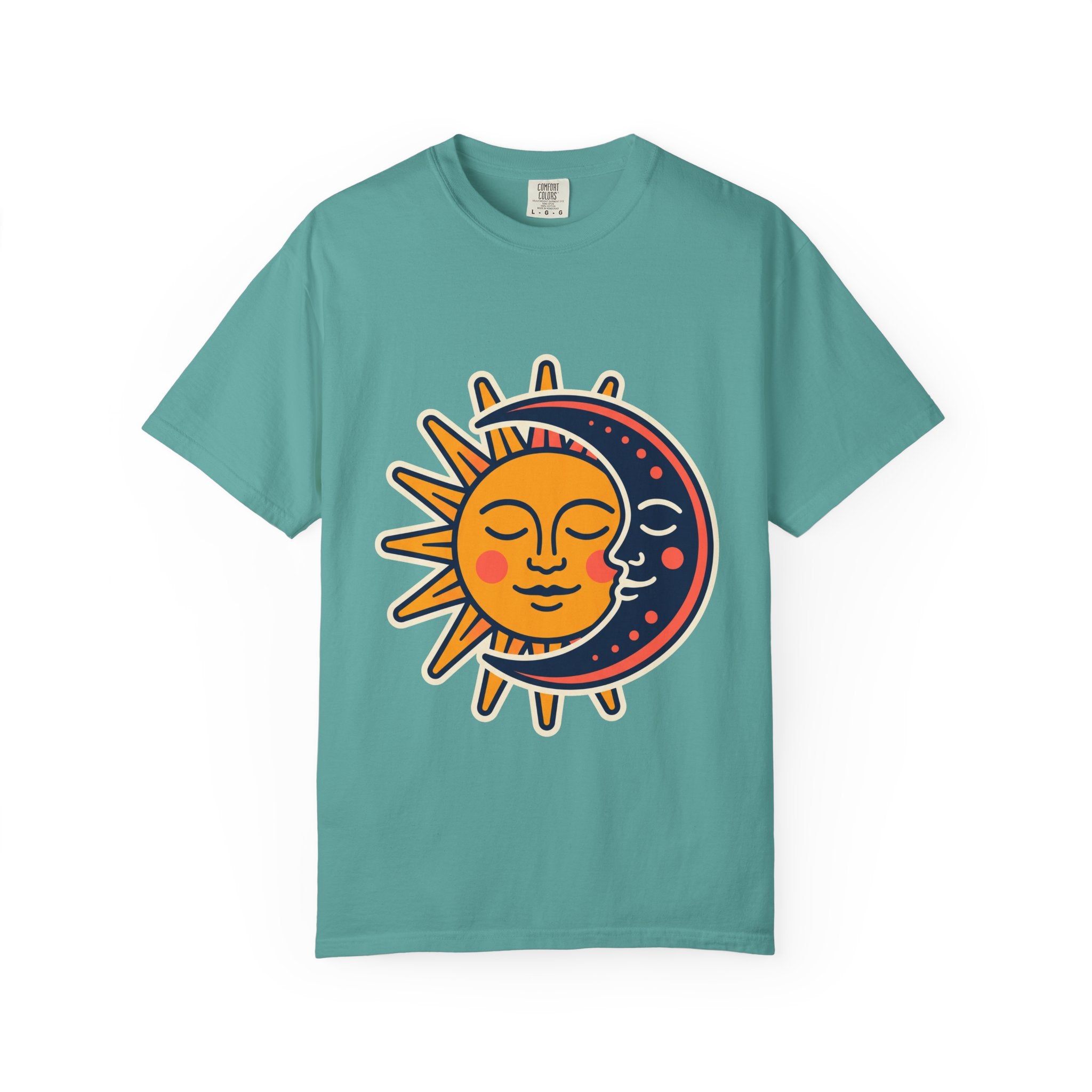 Sun Moon Faces Tee