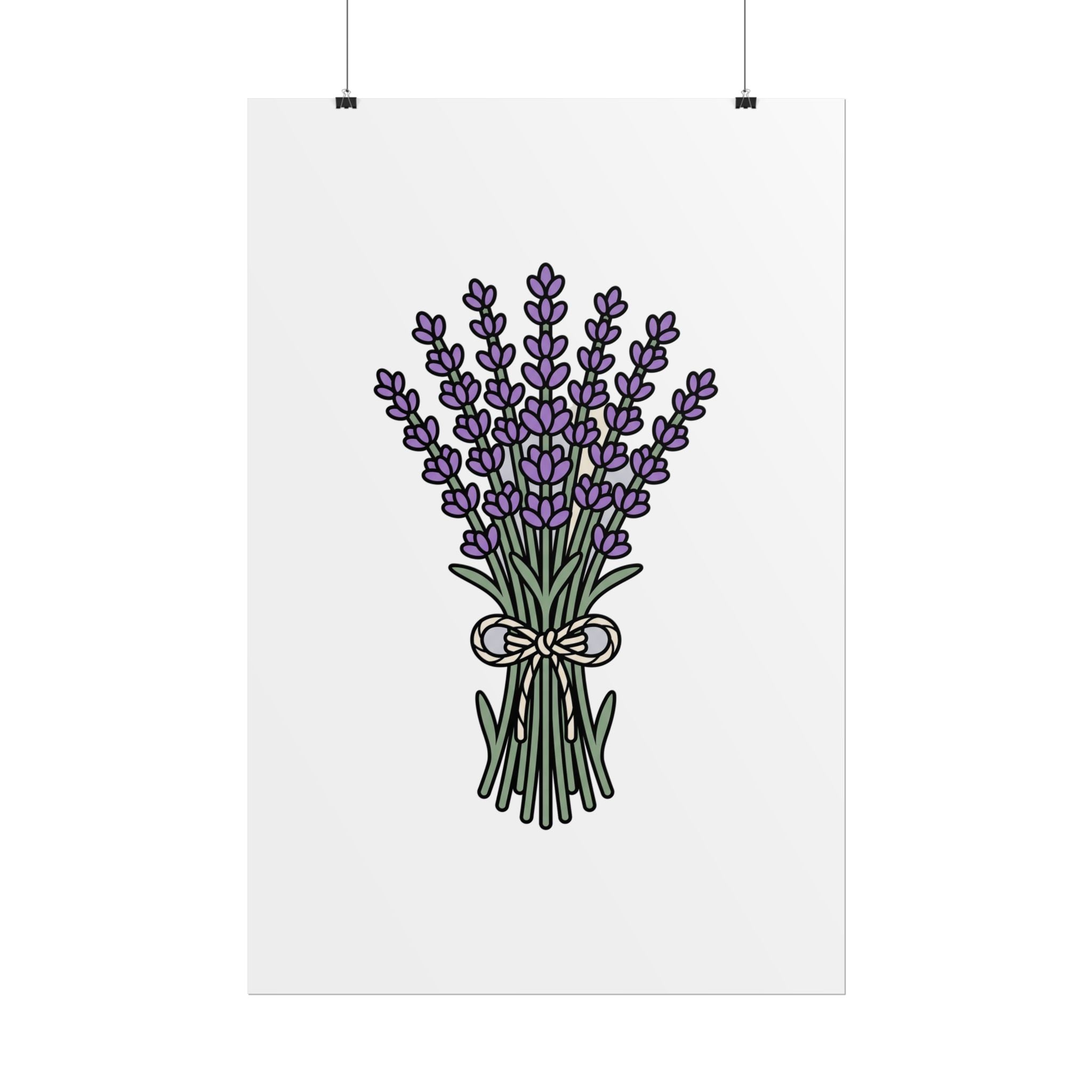 Lavender Bunch Poster