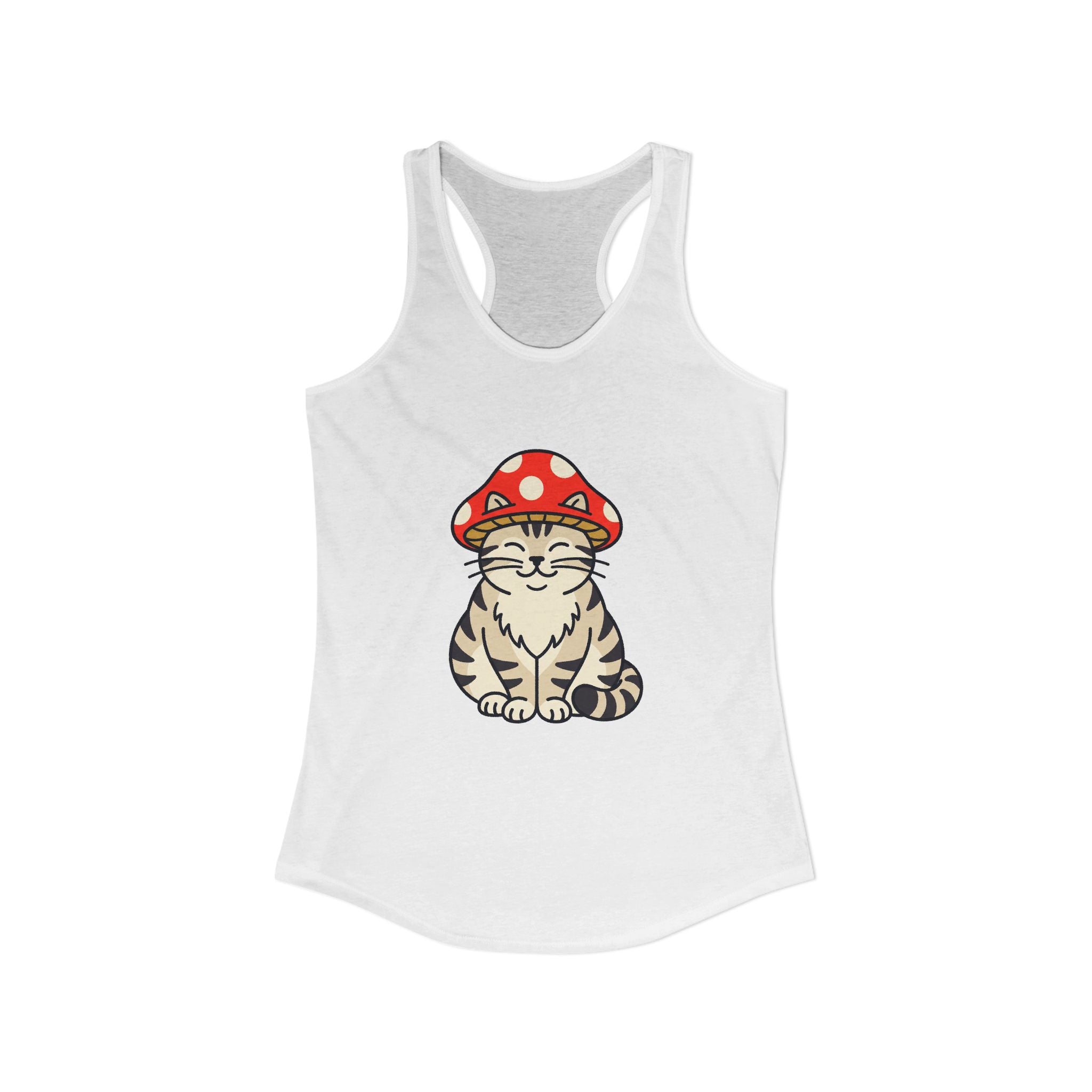 Mushroom Cat Tank Top