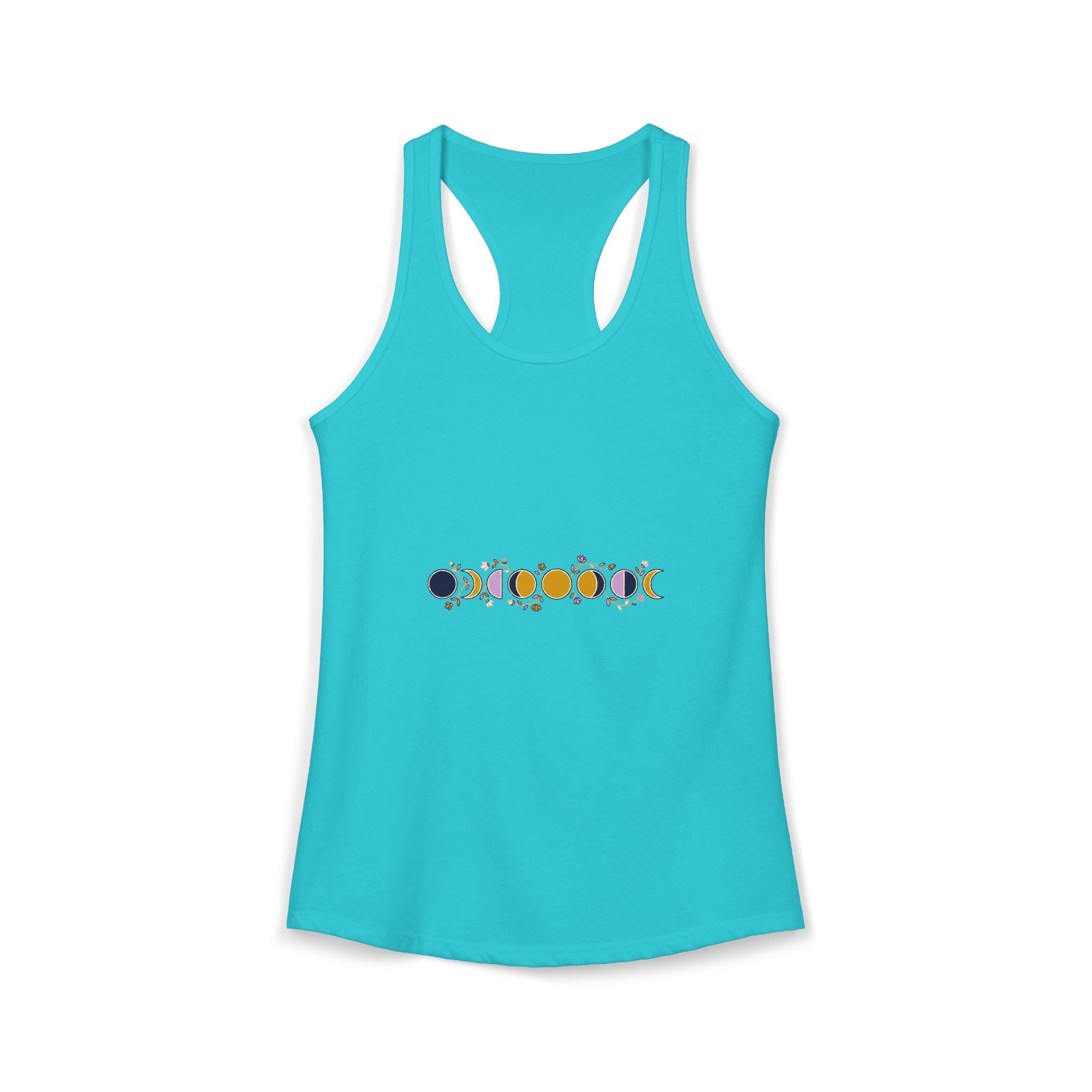 Moon Phases Botanical Tank Top