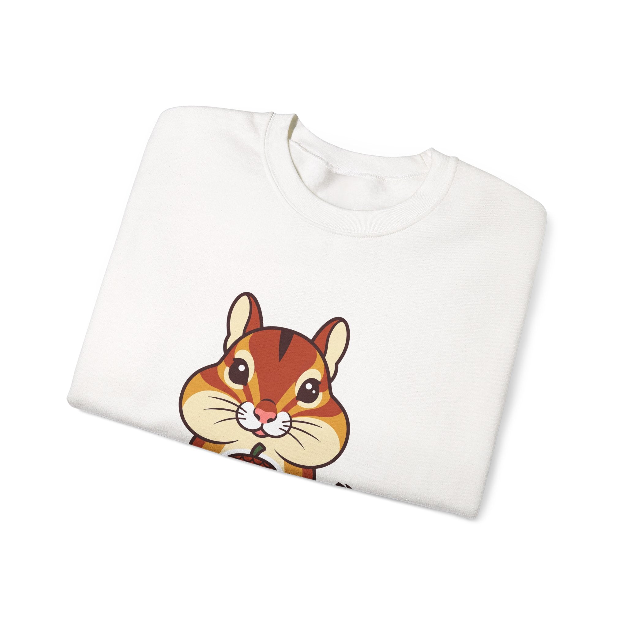 Chipmunk with Acorn Crewneck