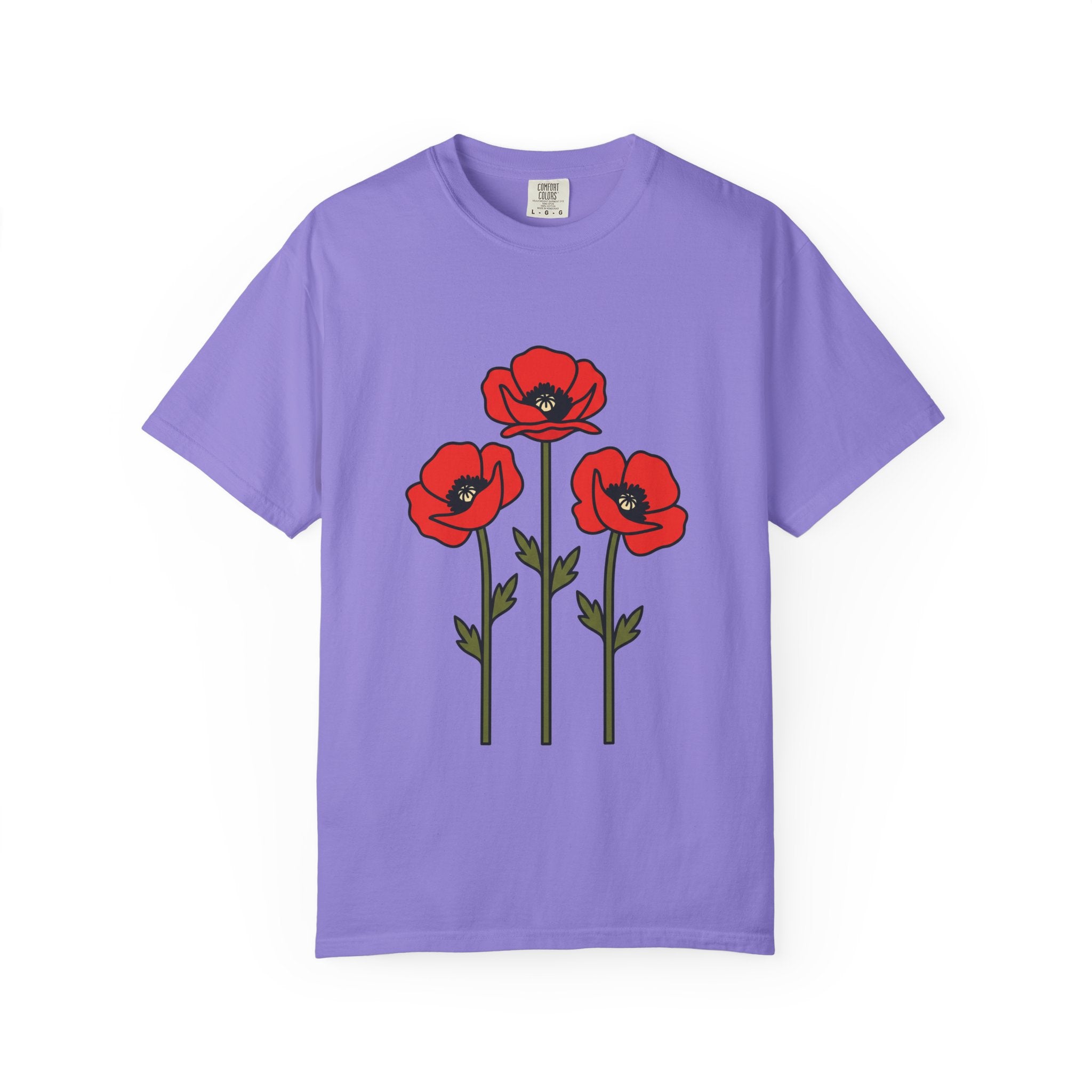 Bold Poppy Trio Tee