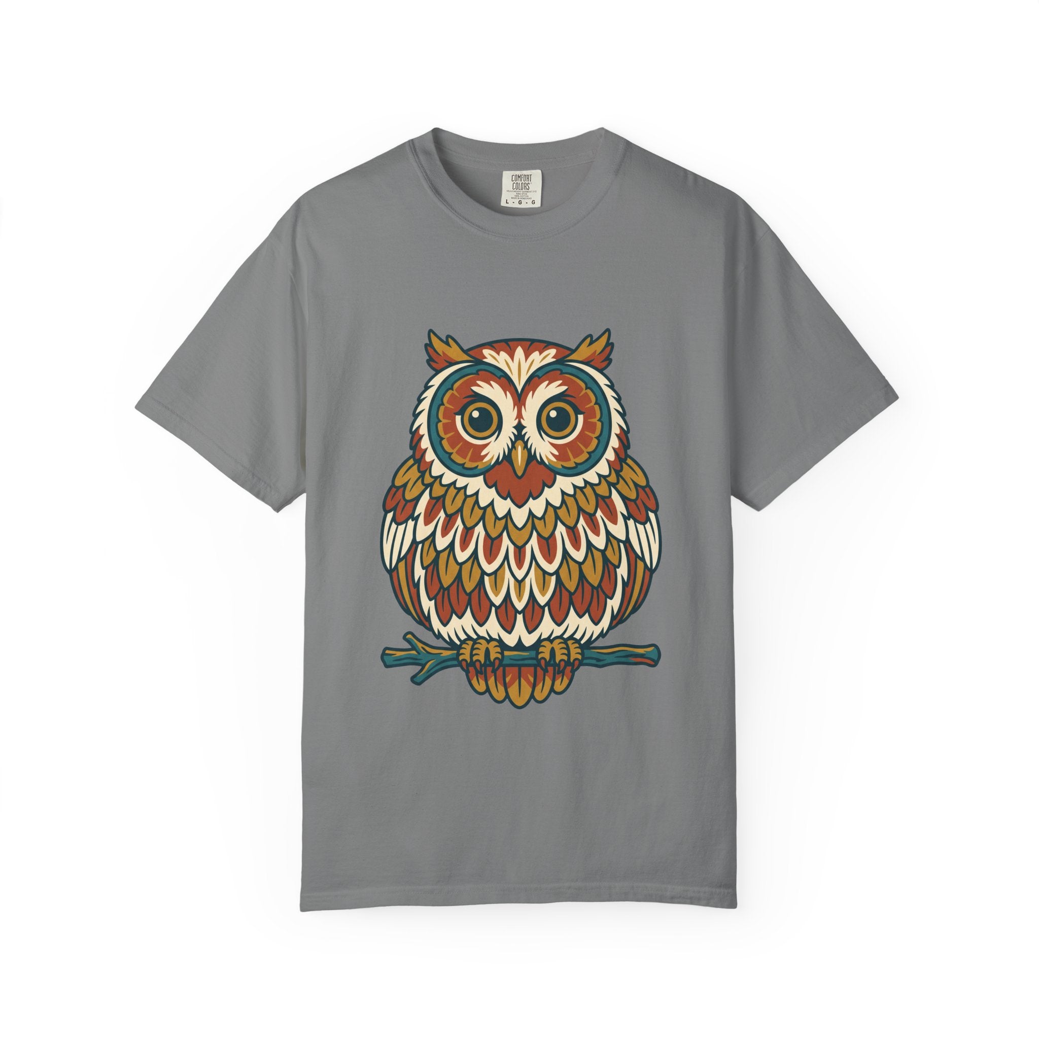 Round Owl Tee