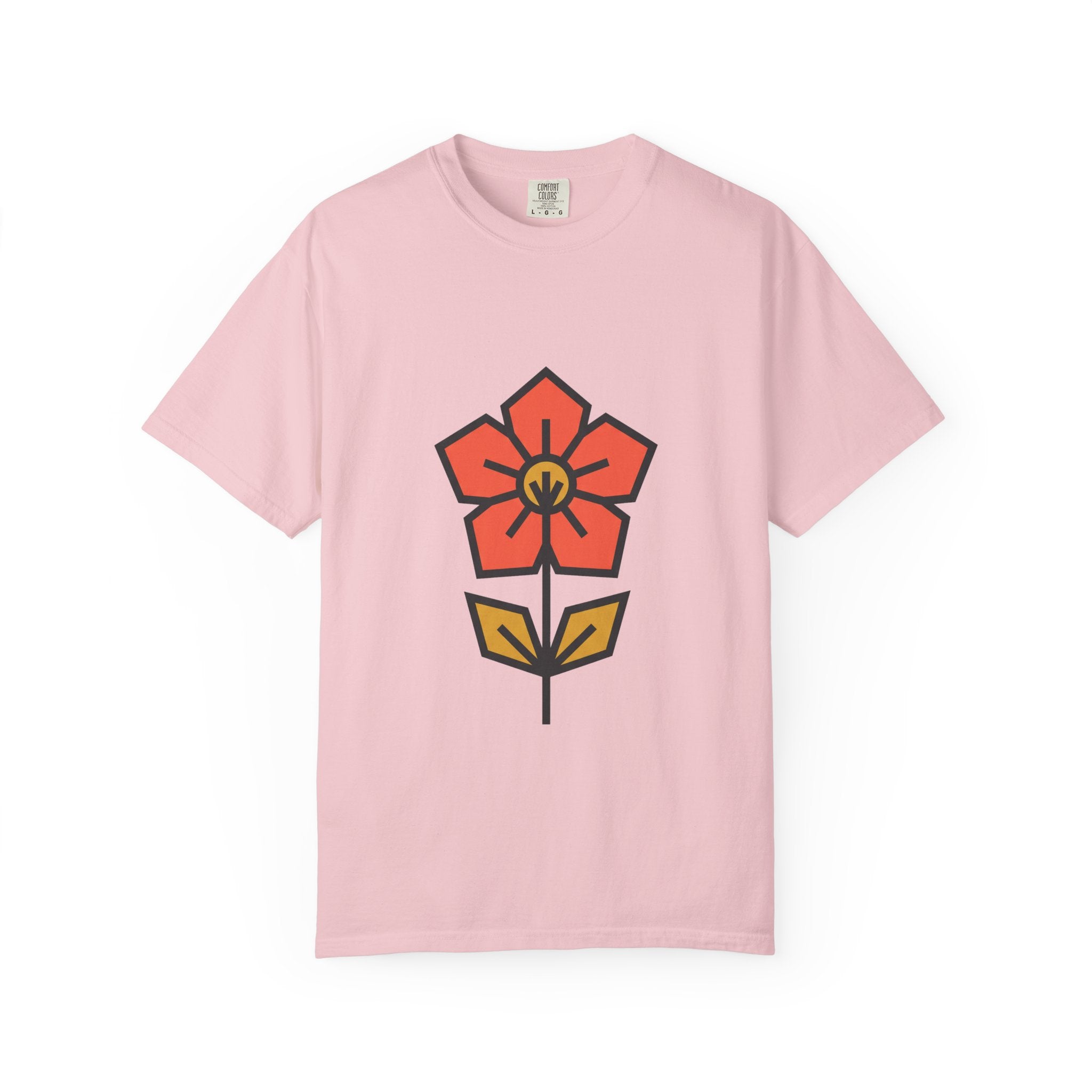 Minimal Wildflower Icon Tee