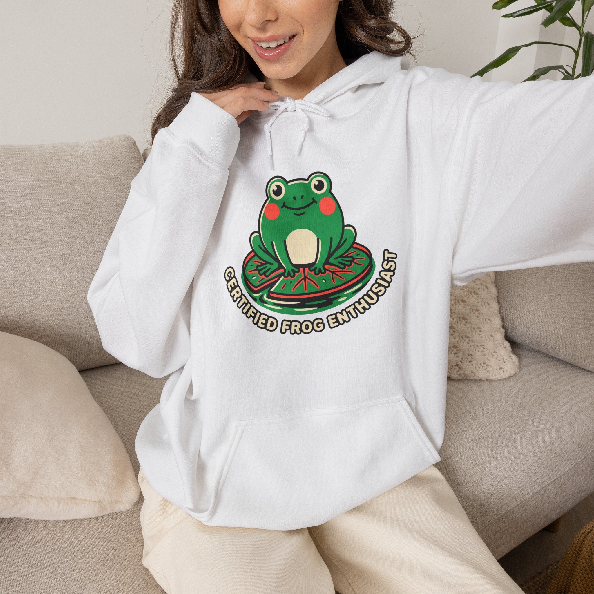 Certified Frog Enthusiast Hoodie