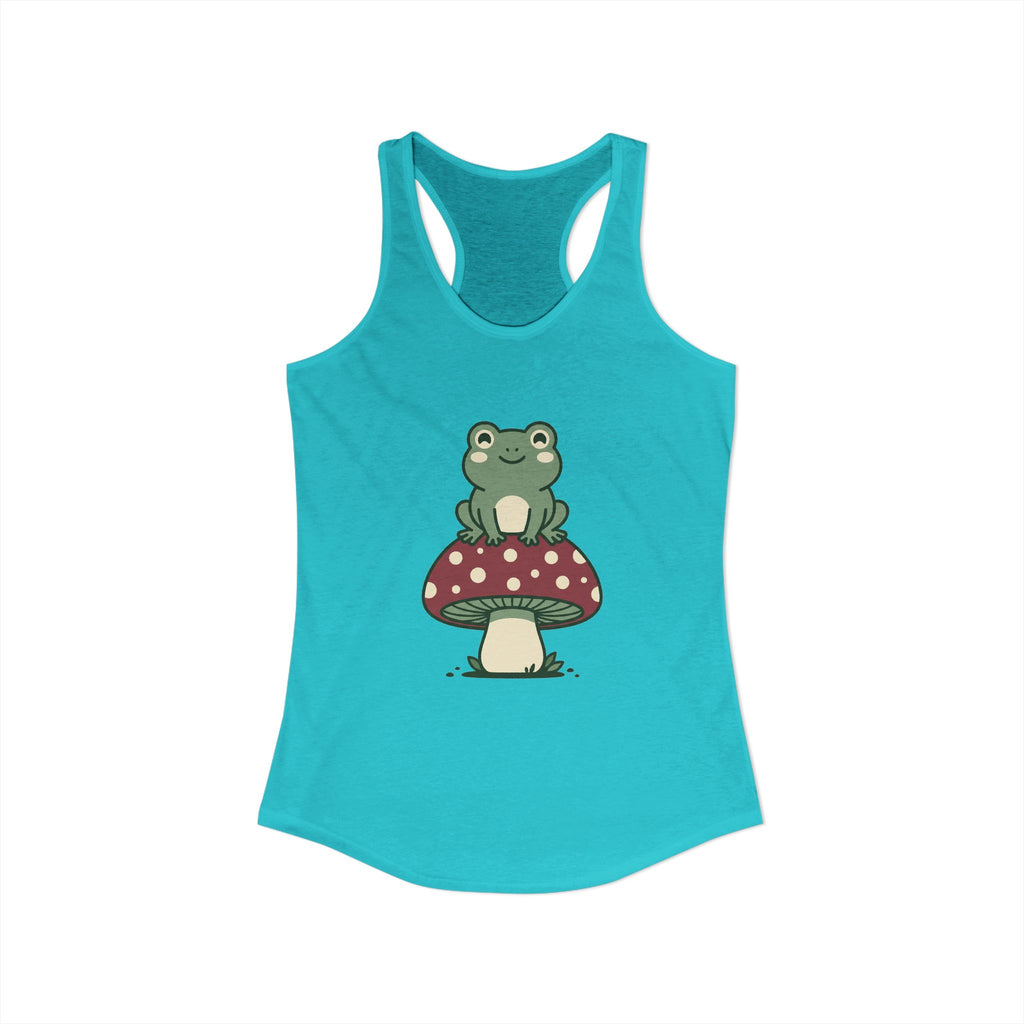 Frog on a Mushroom Tank Top