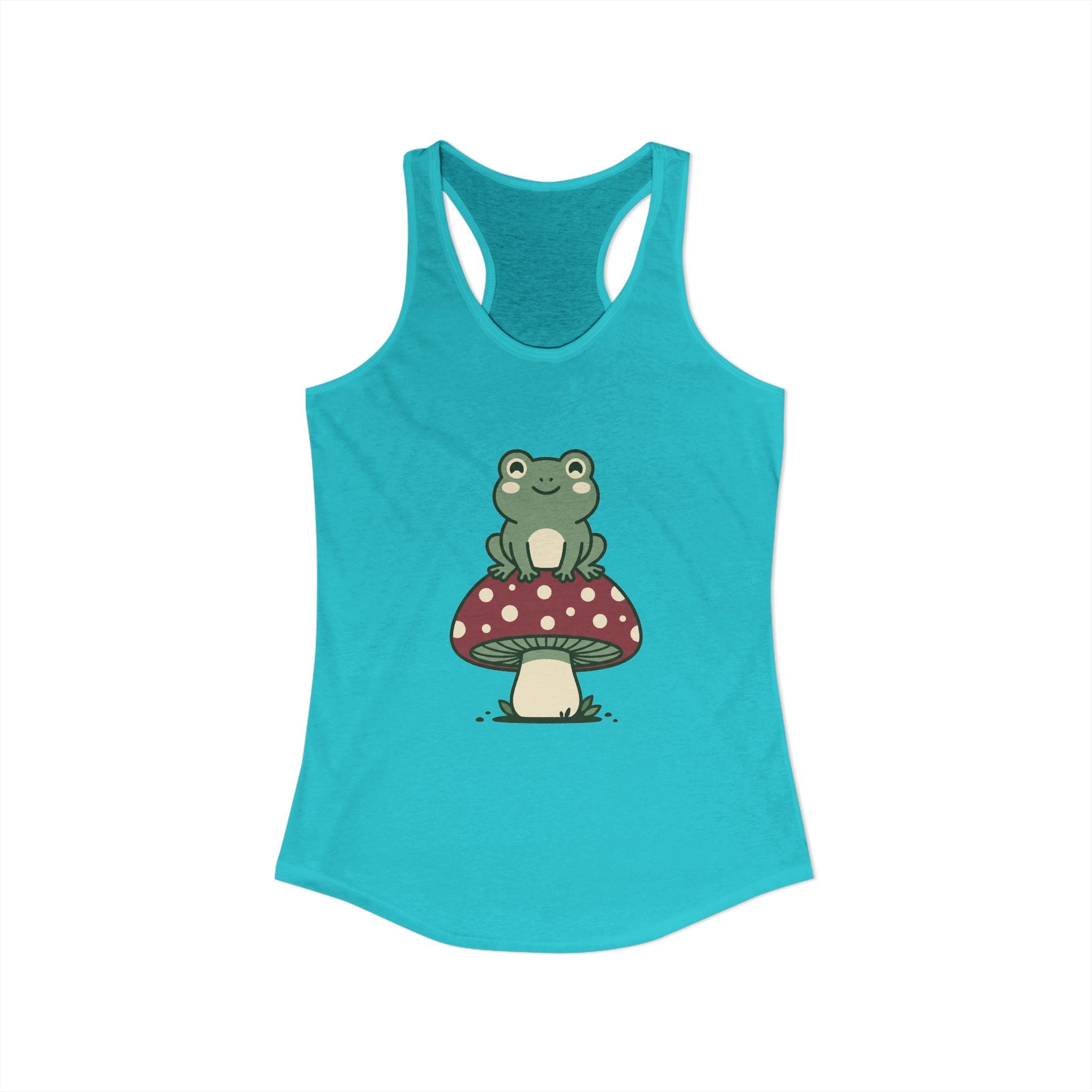 Frog on a Mushroom Tank Top