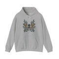 Botanical Moth and Flora Hoodie