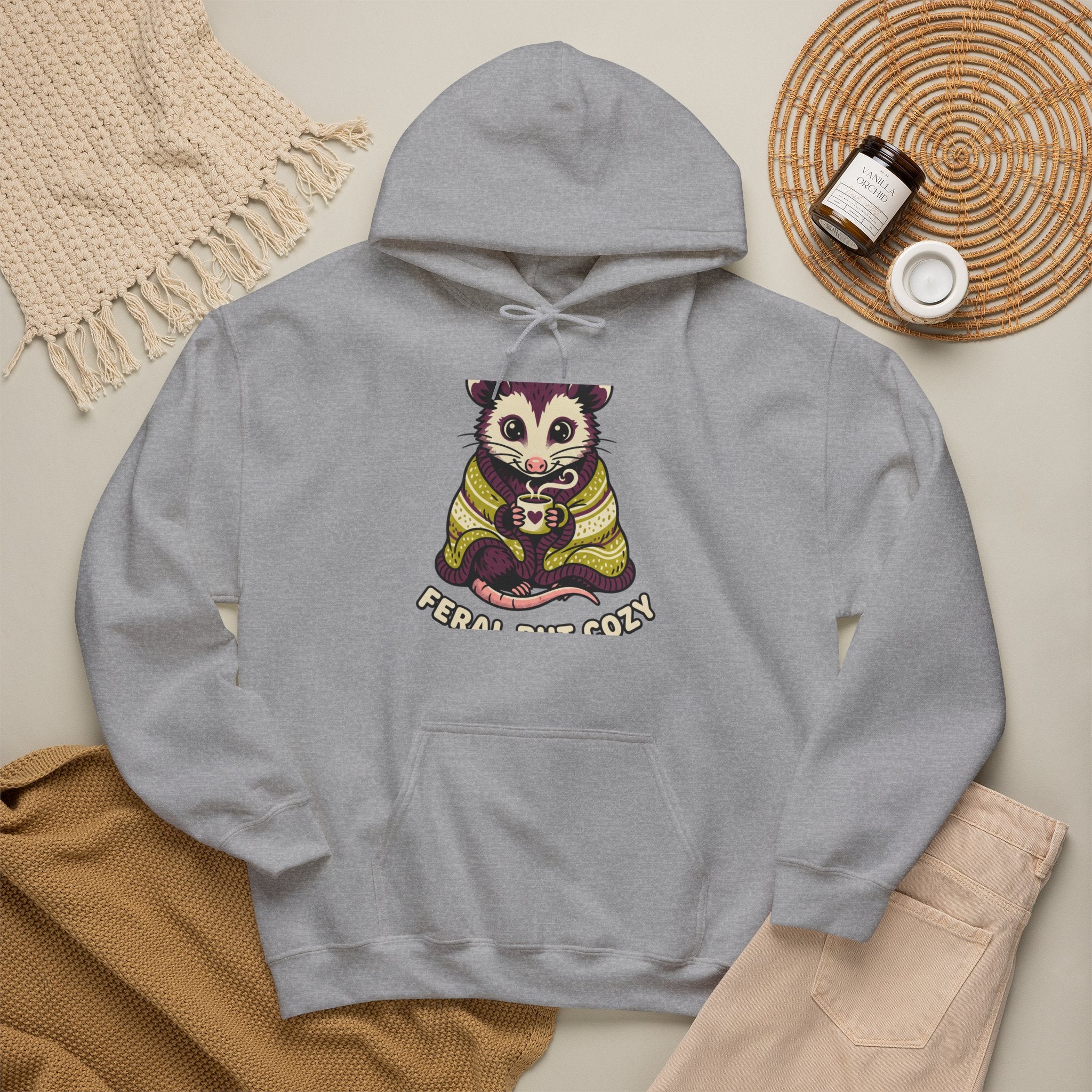Feral but Cozy Hoodie