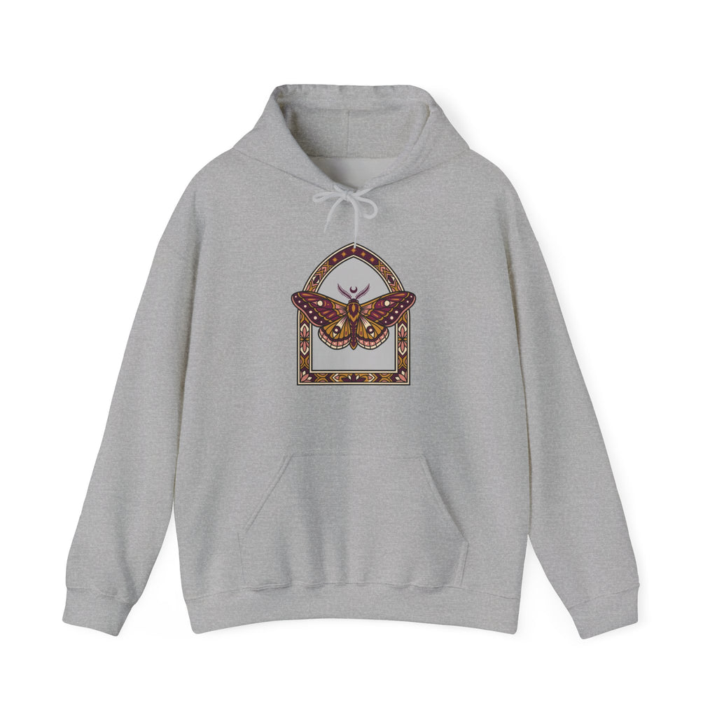 Arched Moth Stars Hoodie